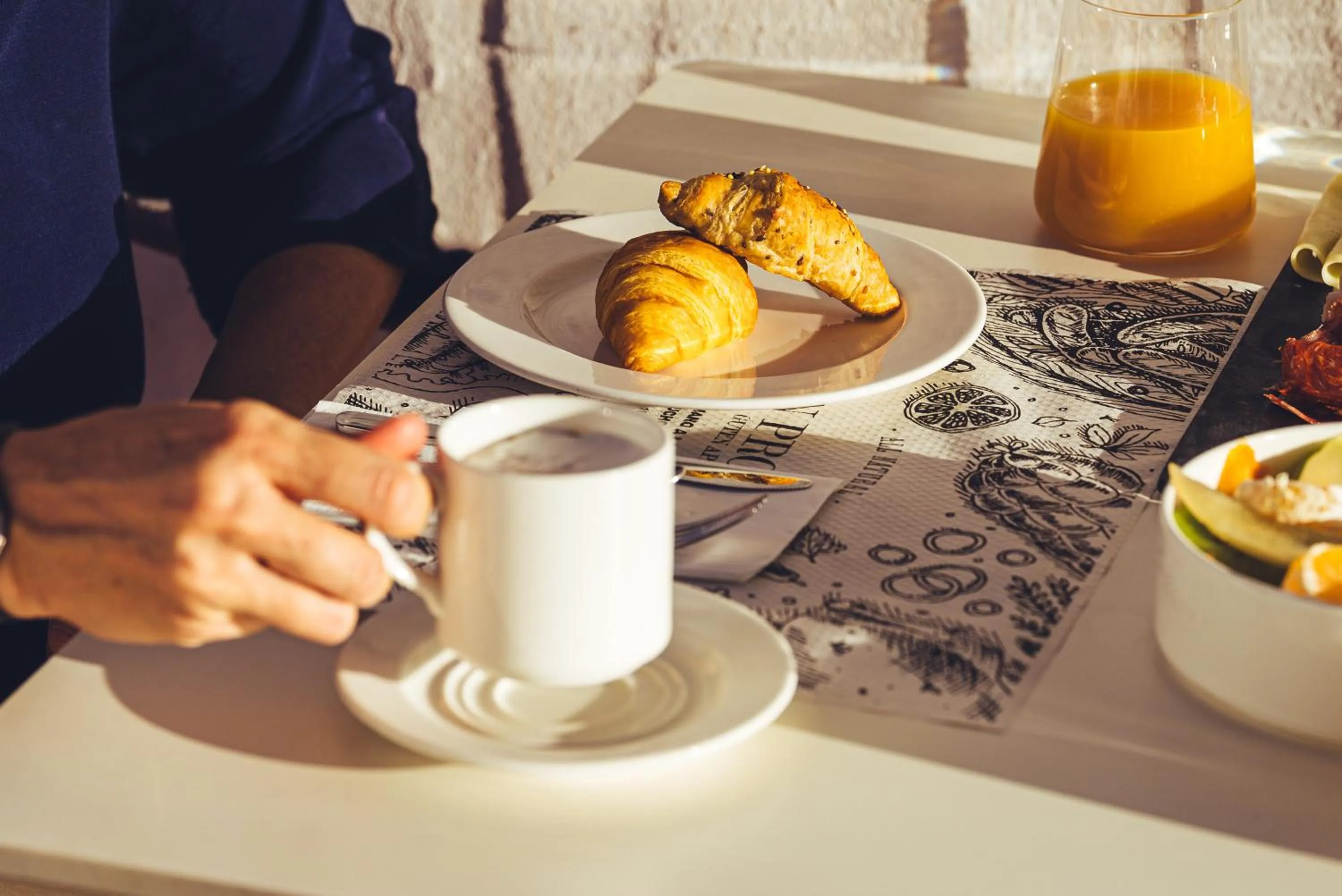 Buffet breakfast in La Casona de Yaiza I Hotel Emblematico