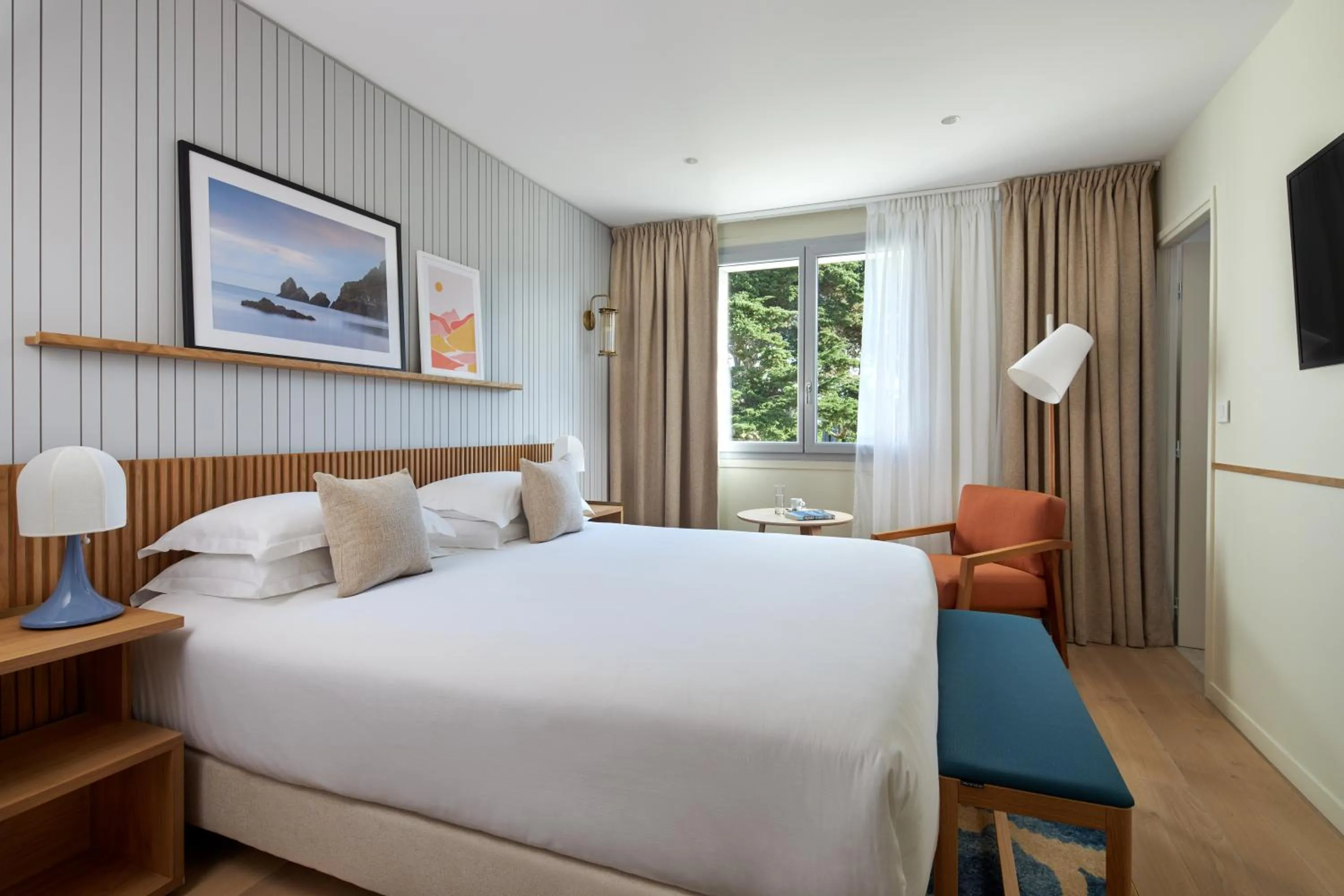 Bedroom, Bed in Castel Clara Thalasso & Spa