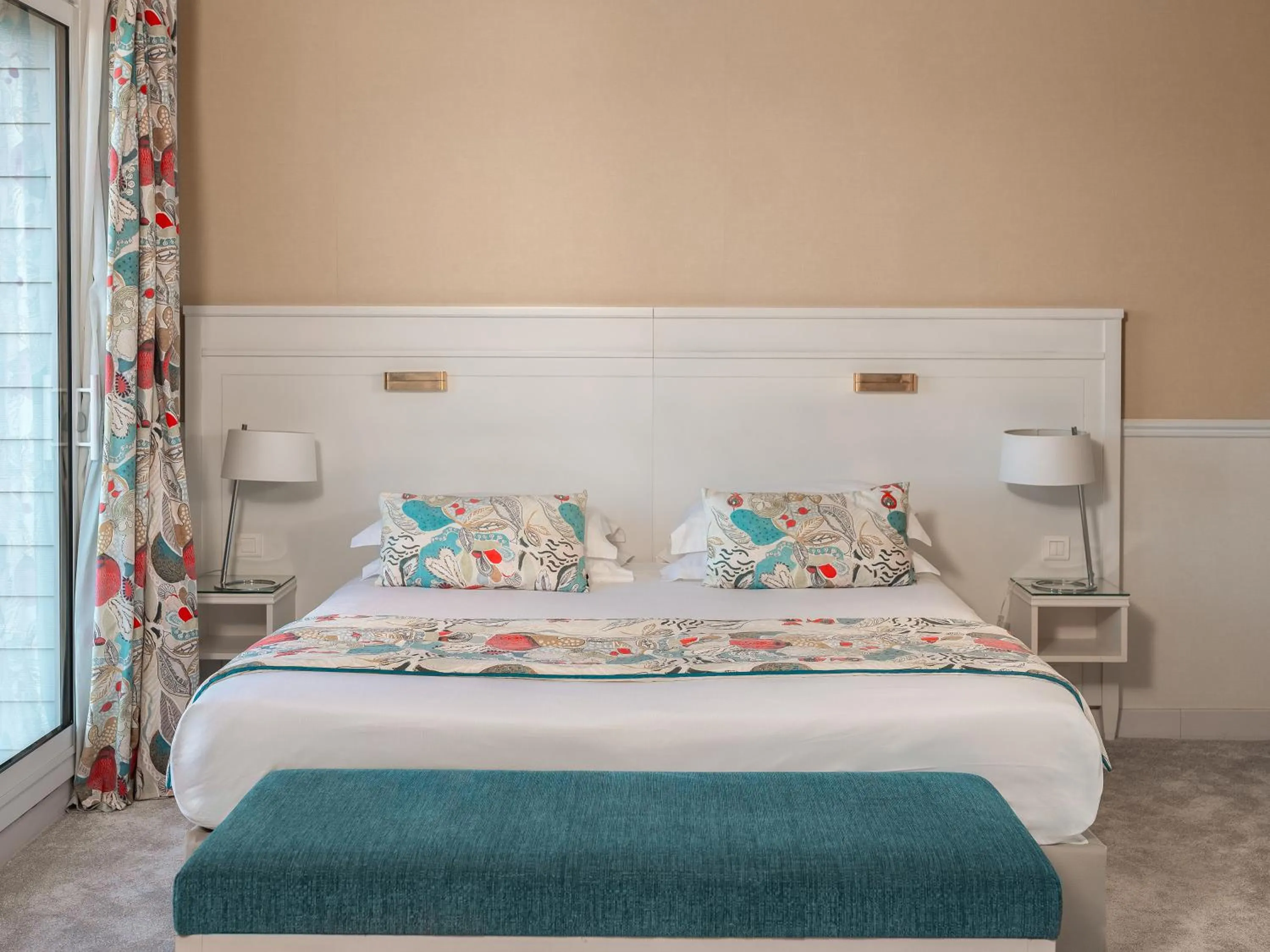 Bed in Castel Clara Thalasso & Spa