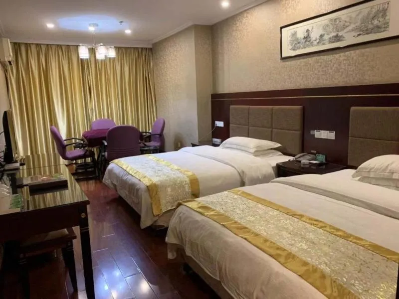 Bed in GreenTree Alliance Suzhou Taicang South Changchun Road Liuyuan Hotel