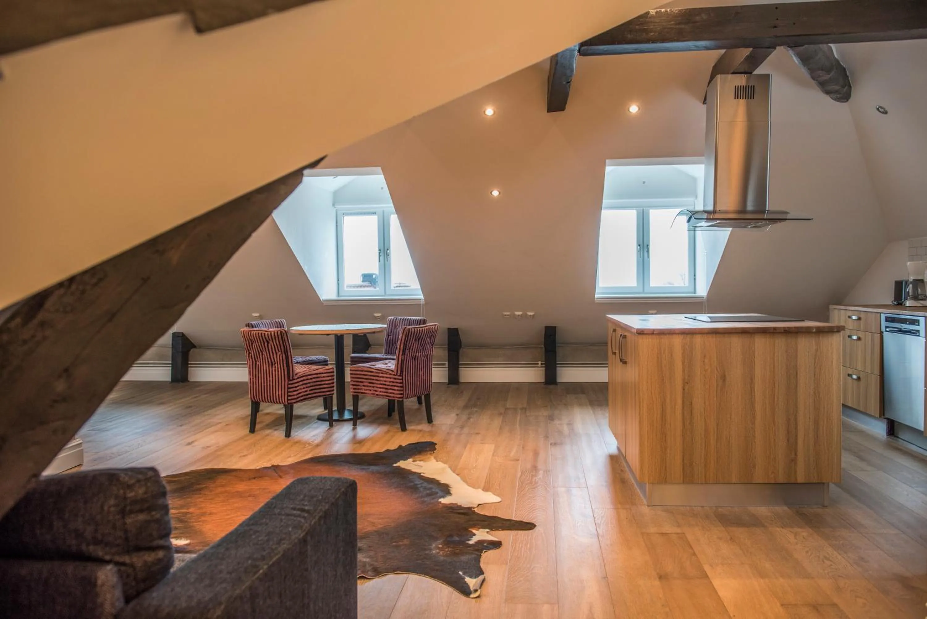 Living room in Donners Hotell