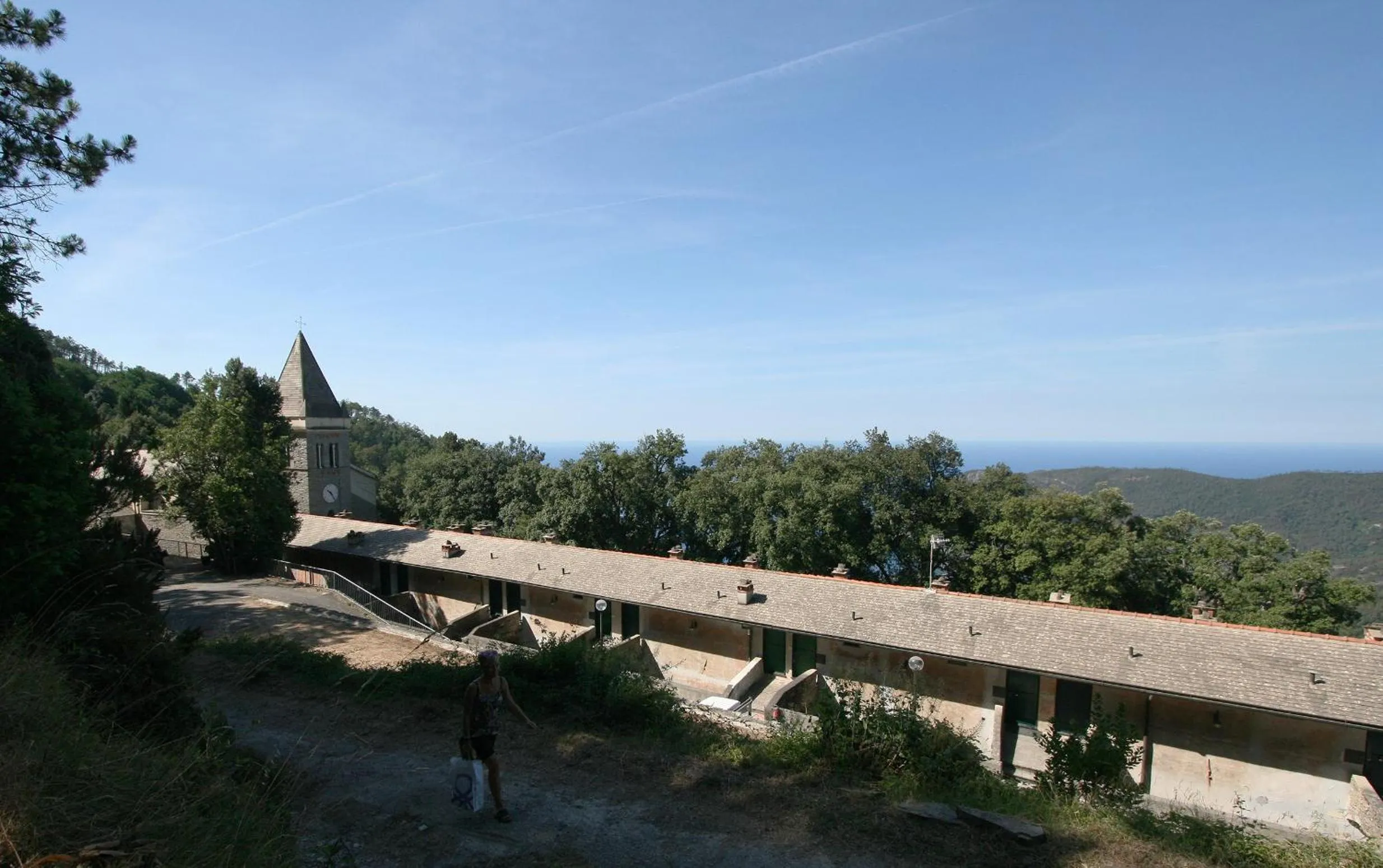 View (from property/room) in Santuario NS Soviore Cinque Terre