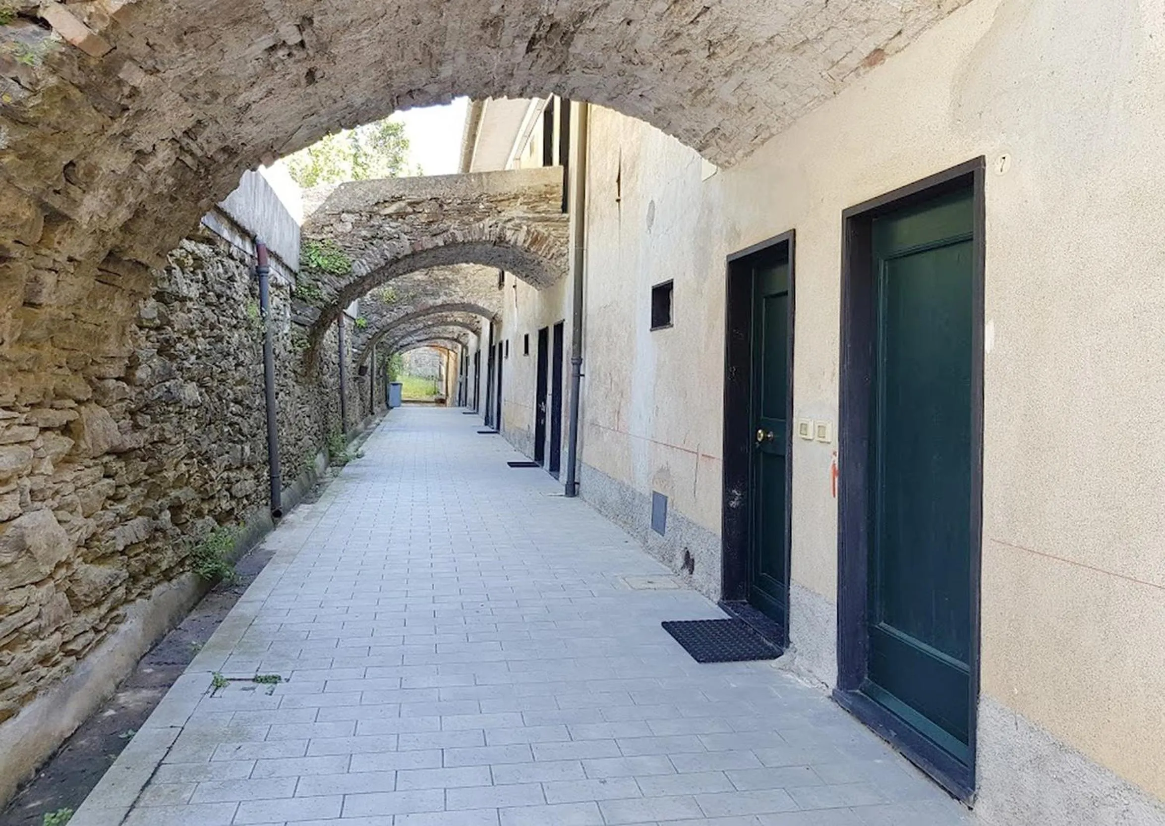 Facade/entrance in Santuario NS Soviore Cinque Terre
