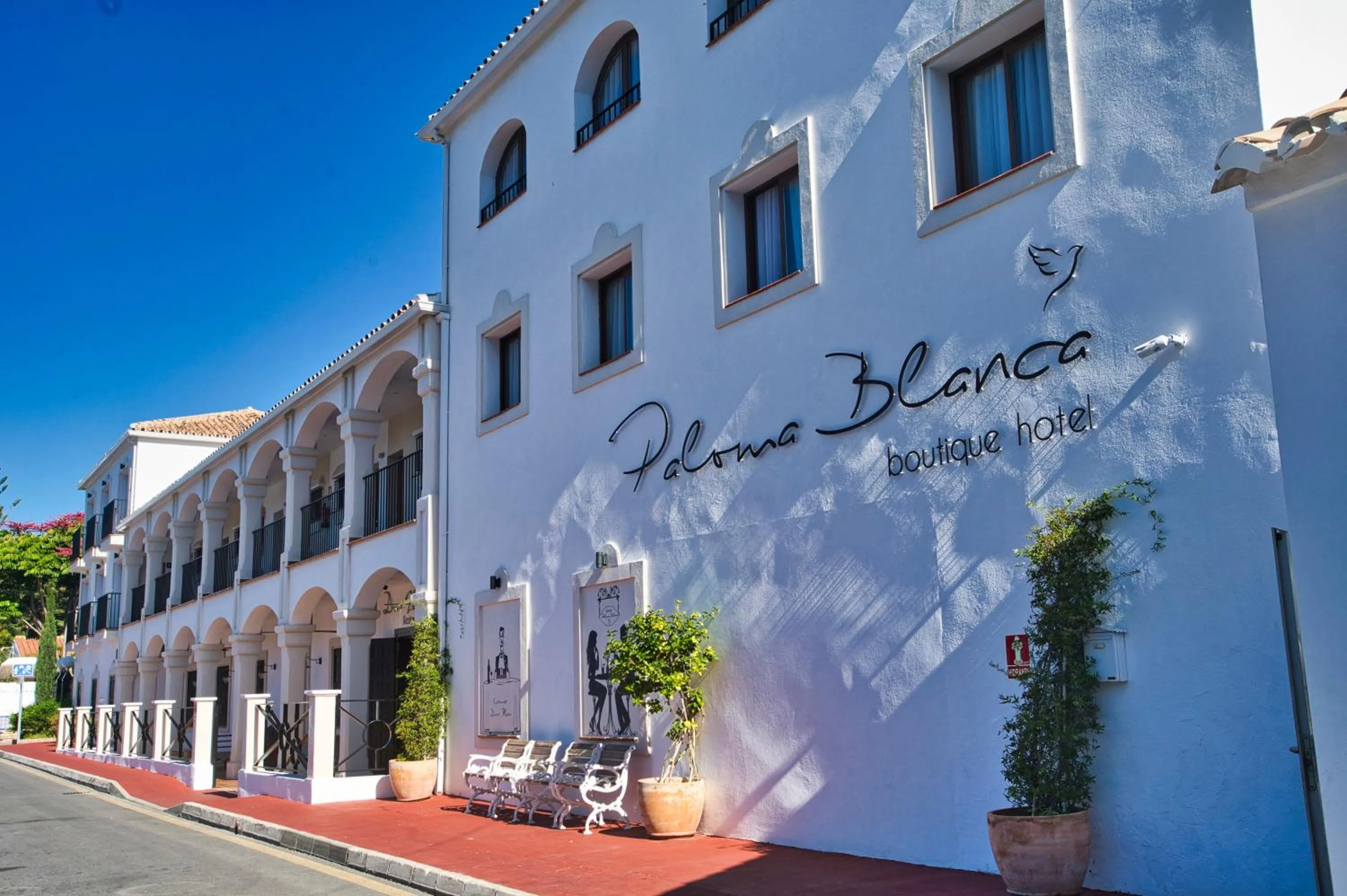 Property building in Paloma Blanca Boutique Hotel