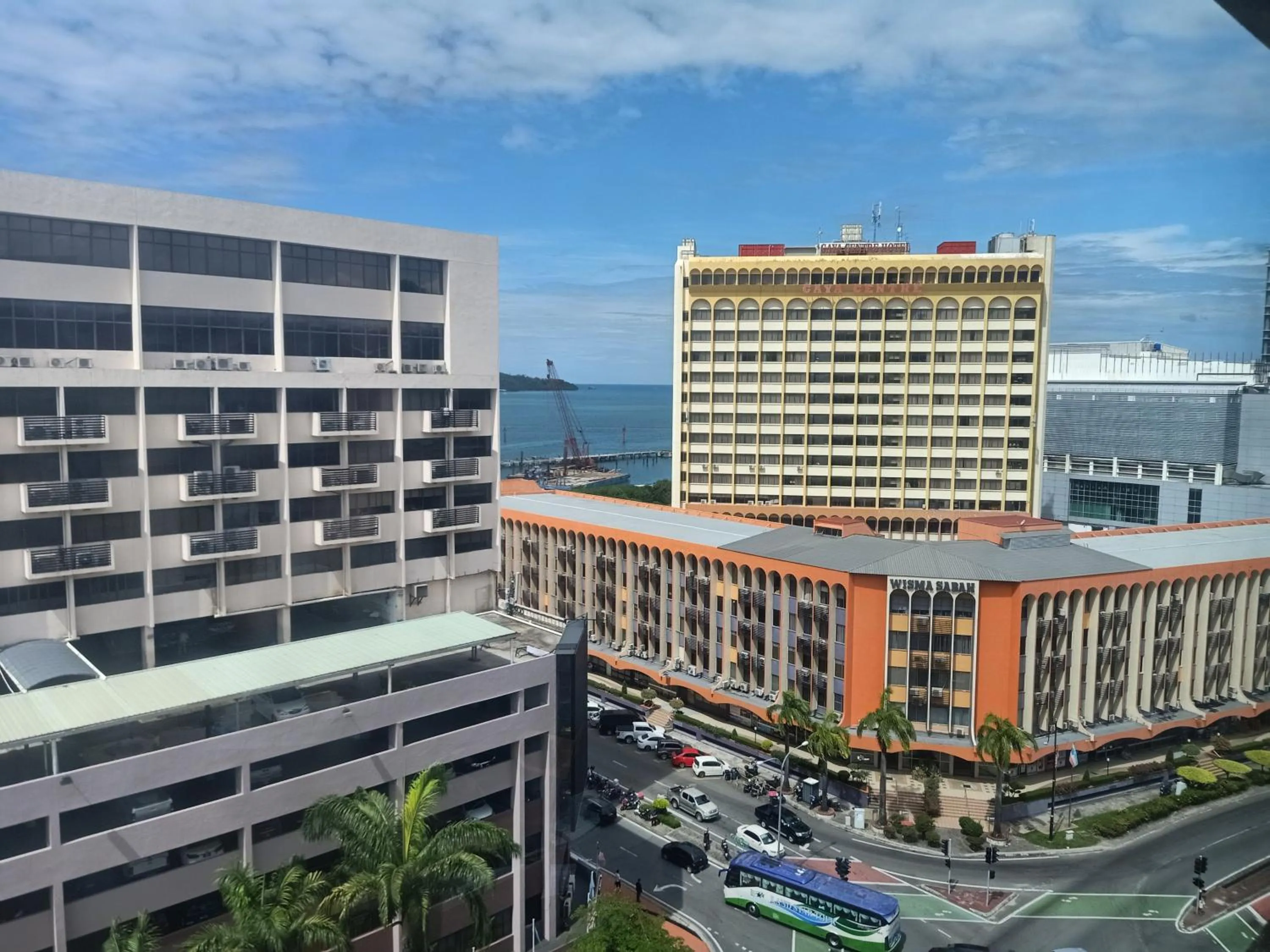 Sea view in Kinabalu Daya Hotel