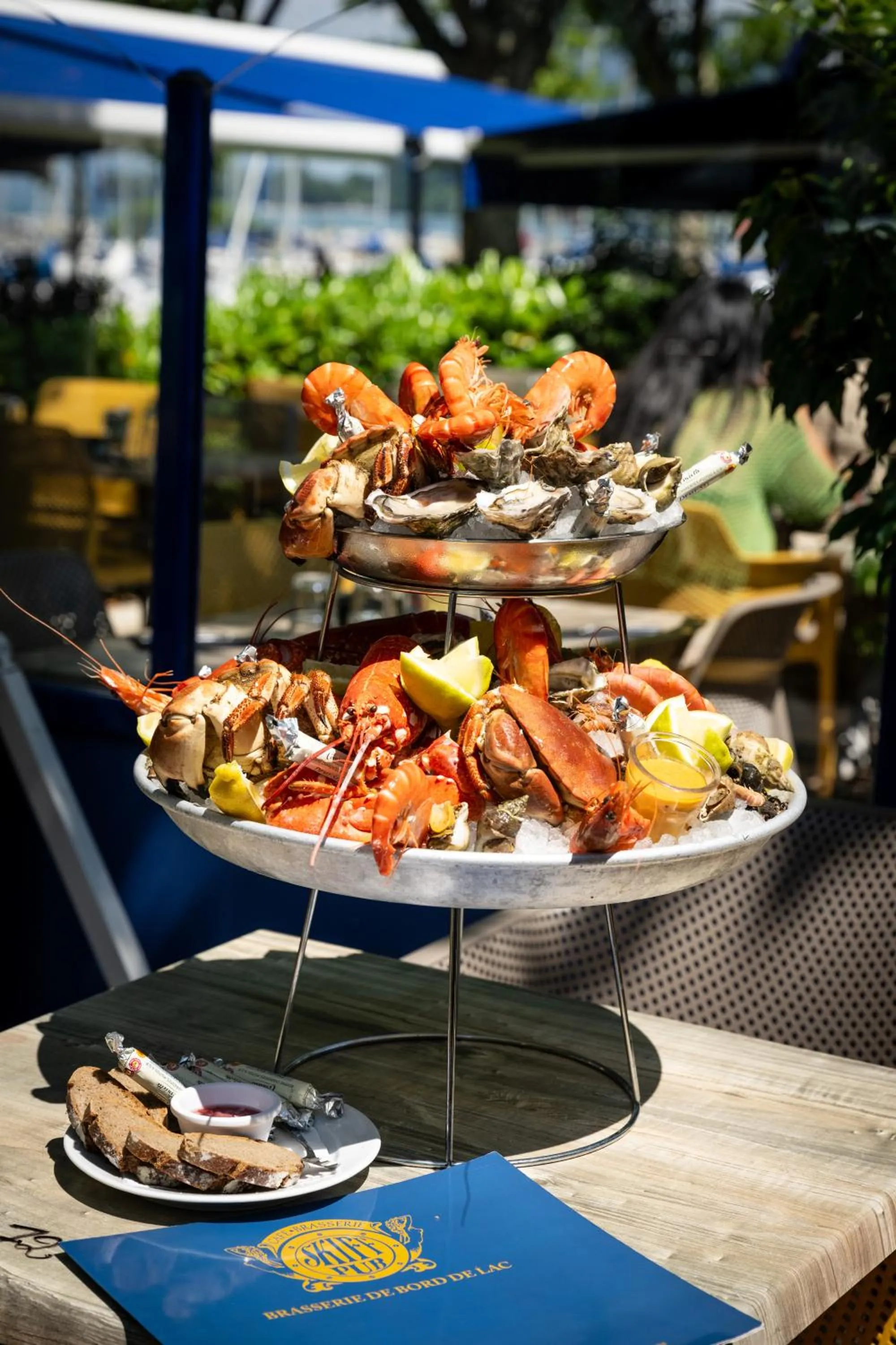 Food in Hotel Beau Rivage