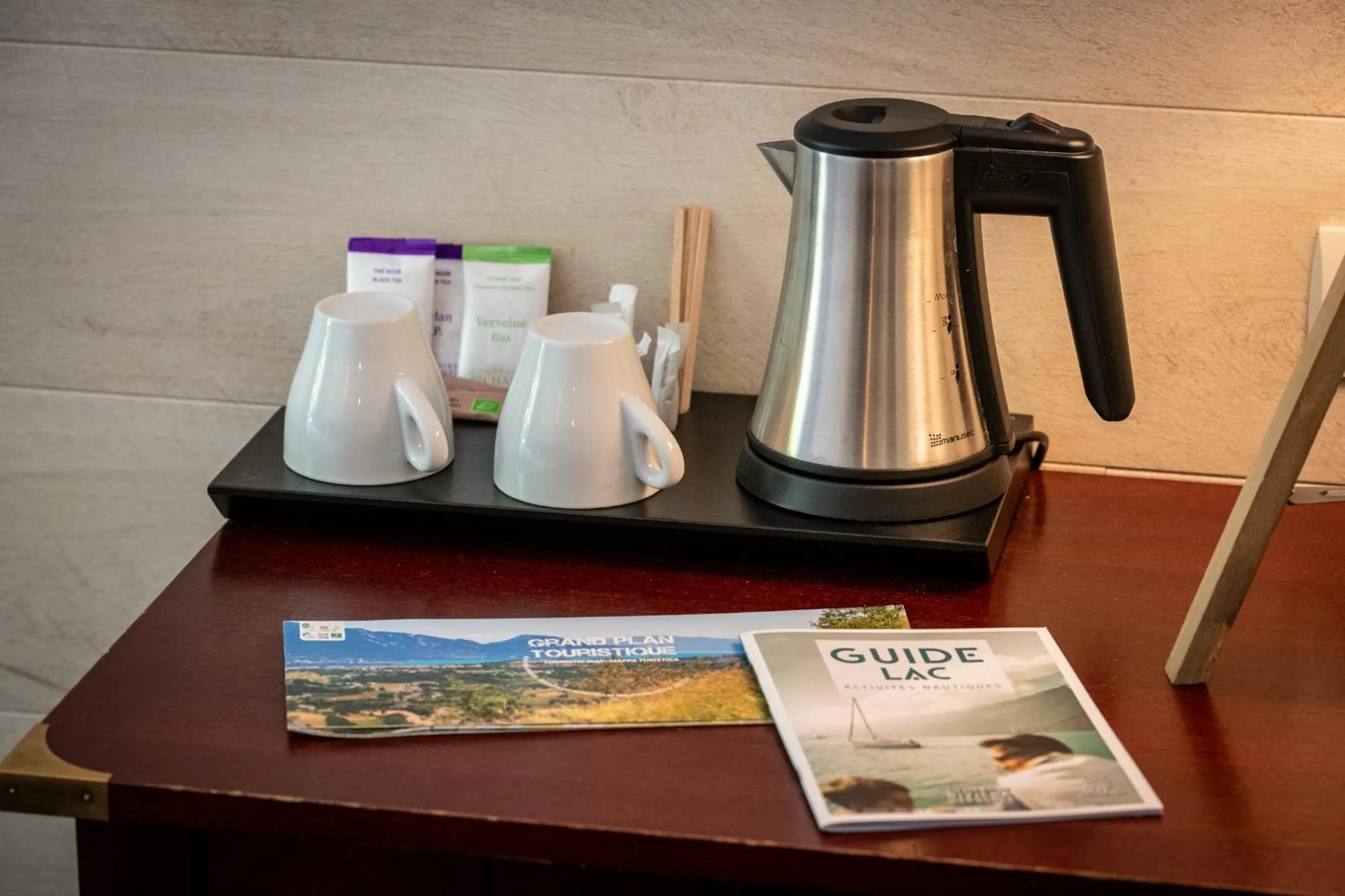 Coffee/tea facilities in Hotel Beau Rivage