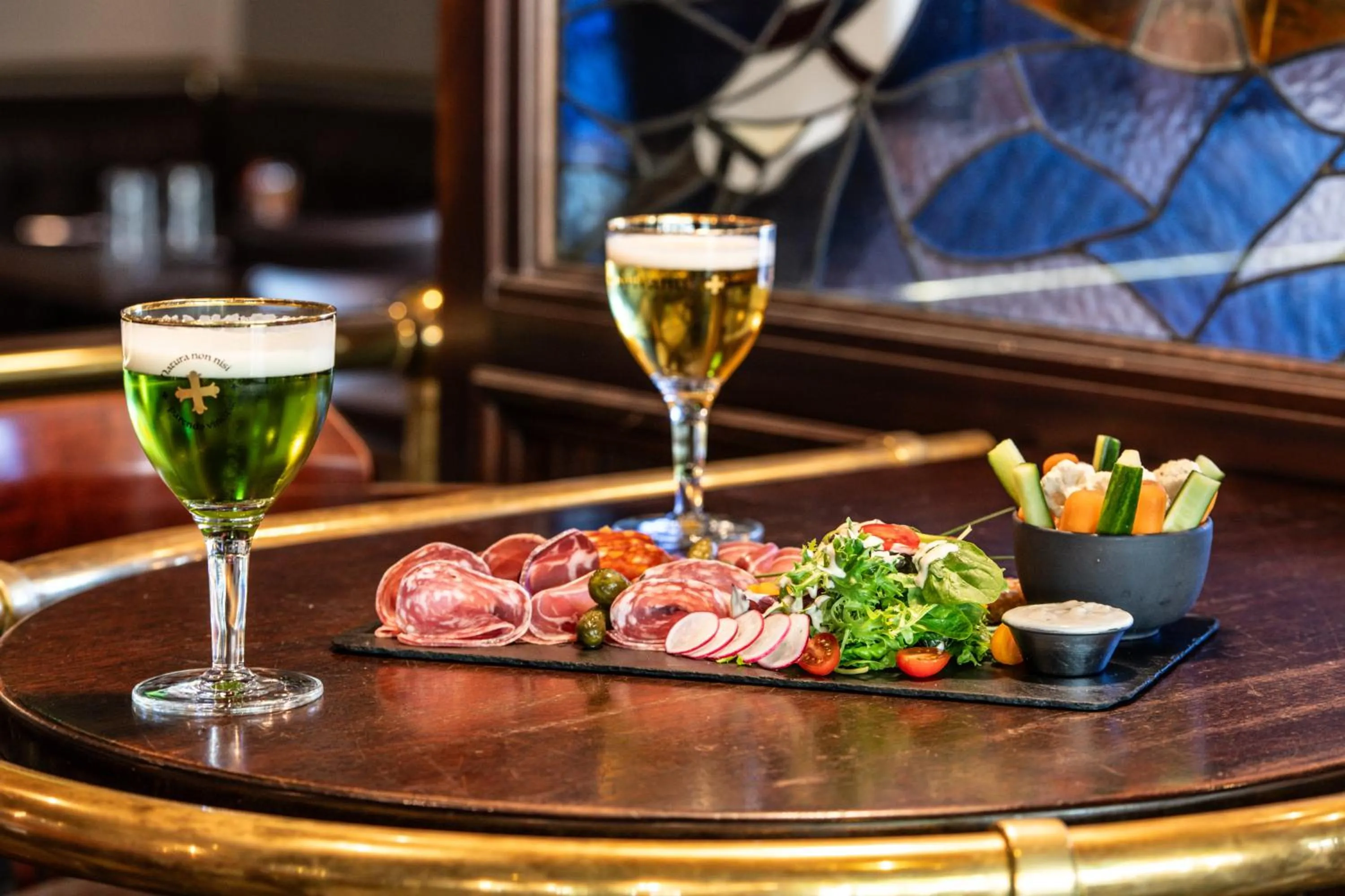 Food and drinks in Hotel Beau Rivage