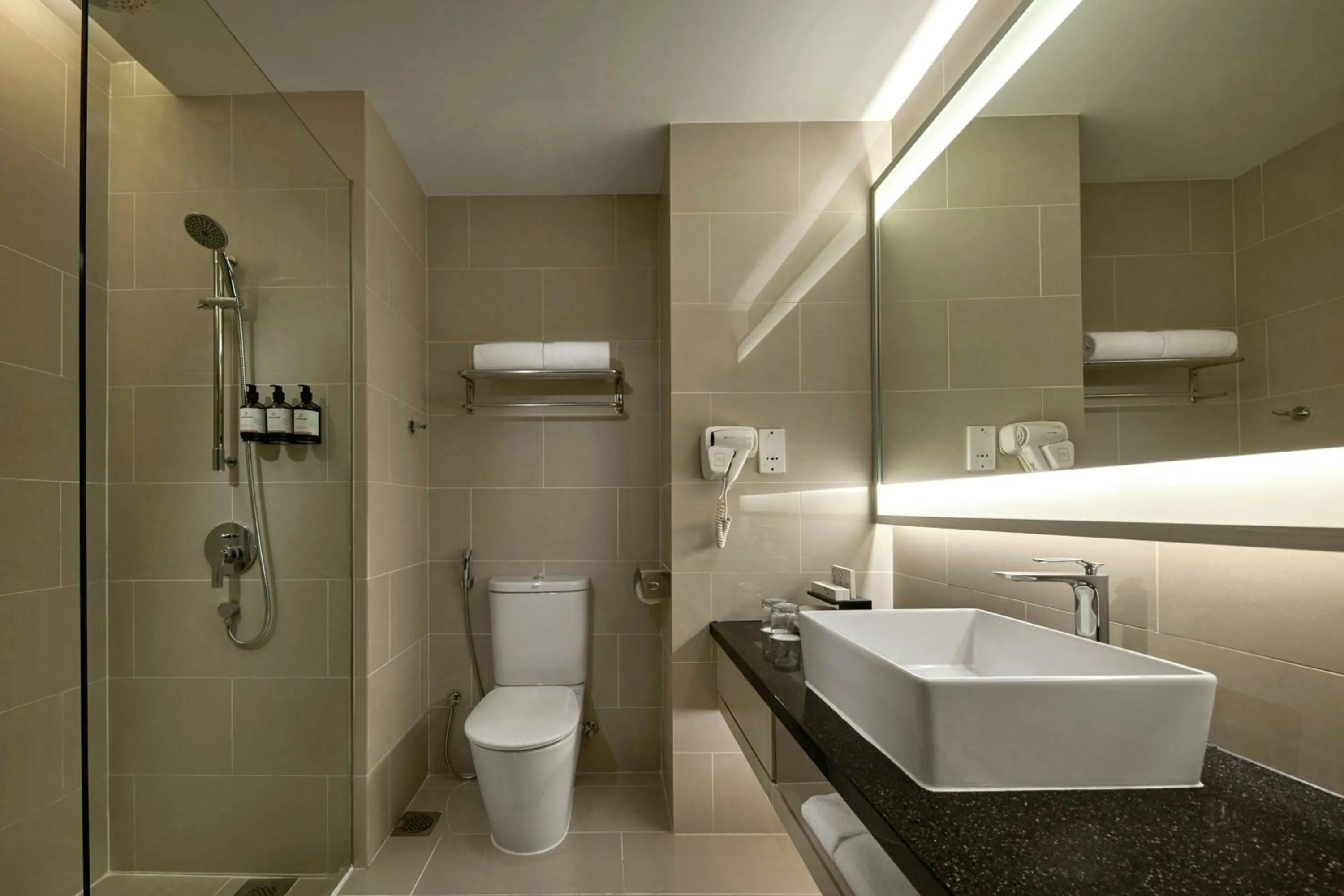 Bathroom in AC Hotel by Marriott Kuala Lumpur