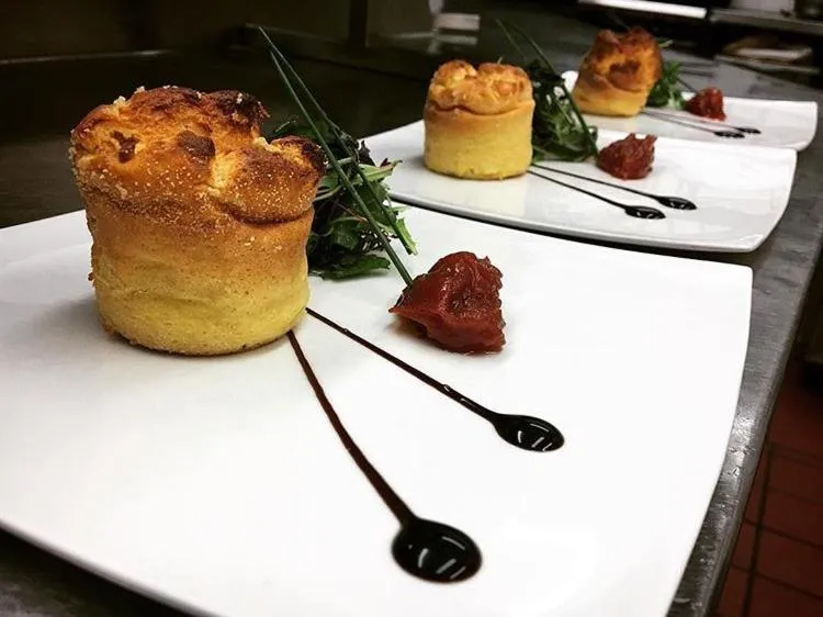 Dining area in The Angel Inn B&B