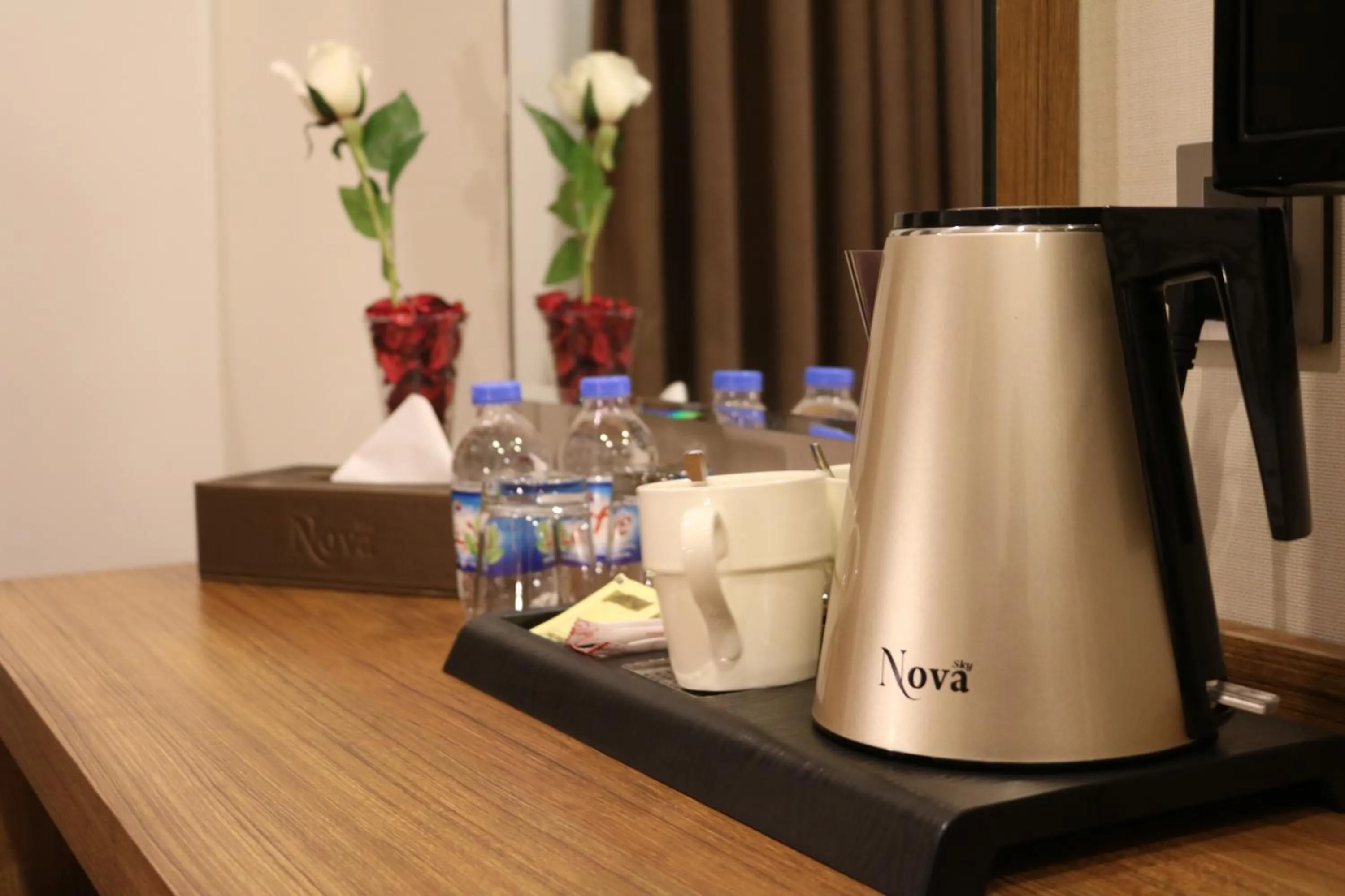 Coffee/tea facilities in Nova Sky Hotel