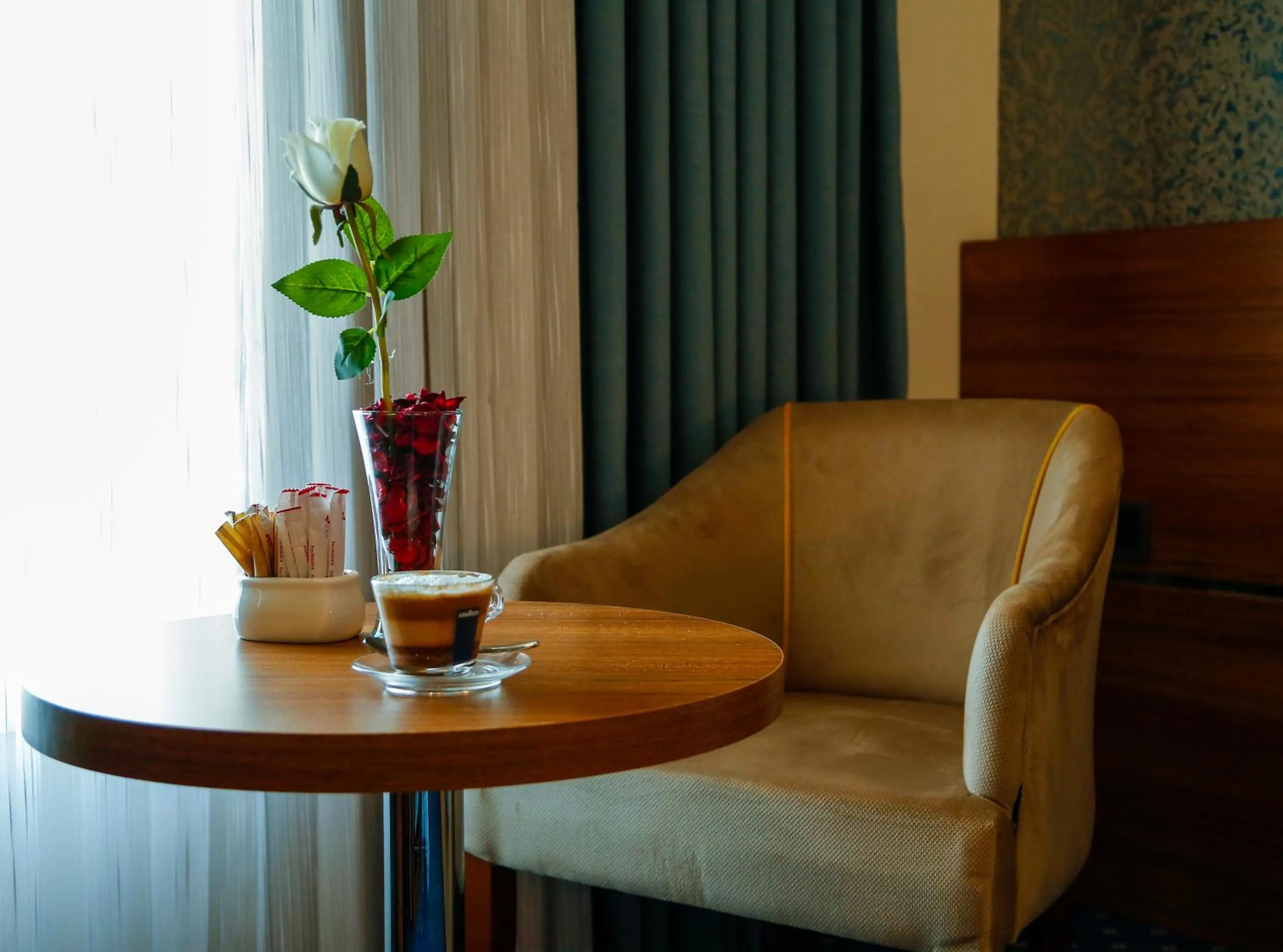 Seating area in Nova Sky Hotel