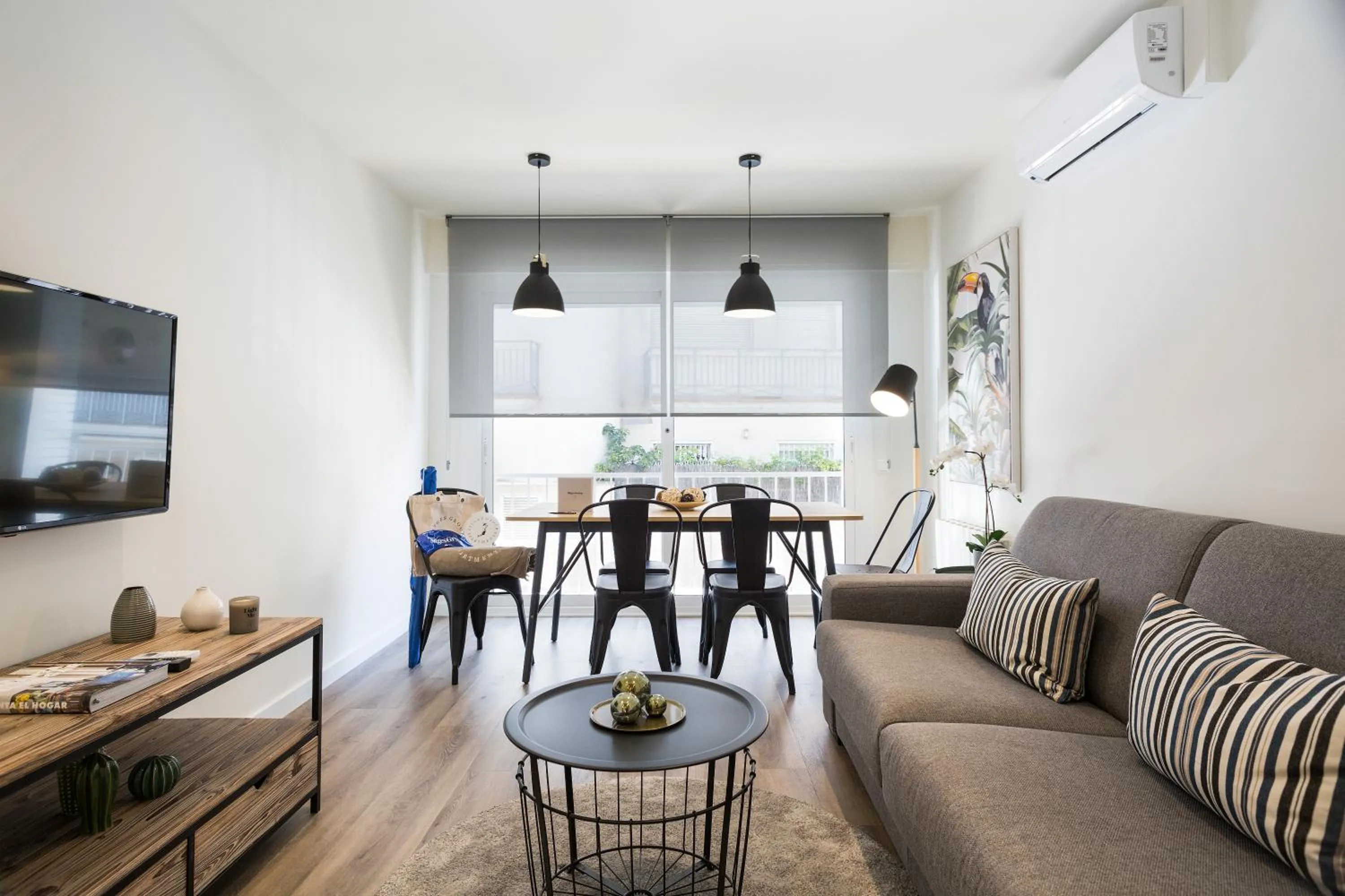 Living room in Sitges Group Calm Beach
