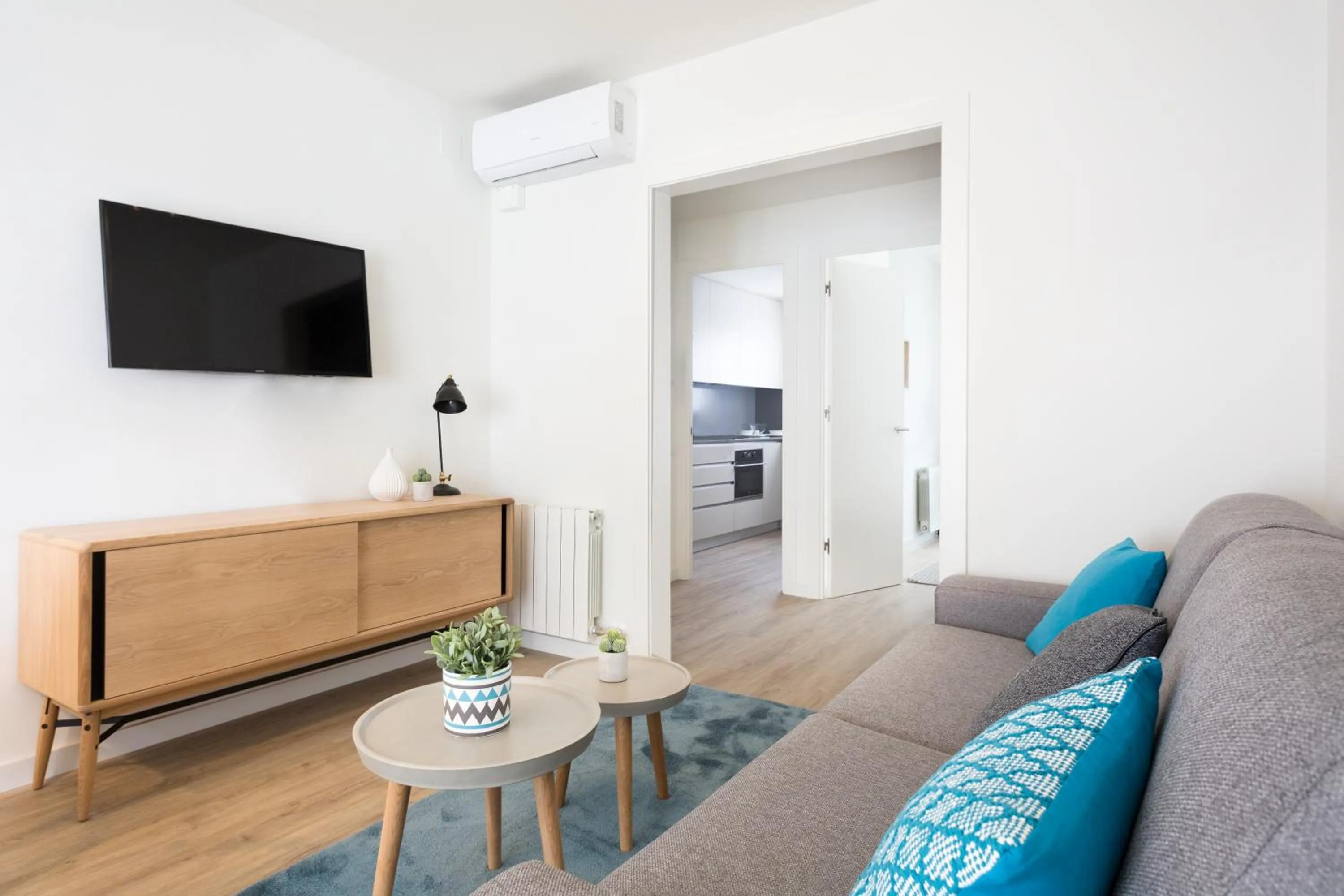 Living room in Sitges Group Calm Beach
