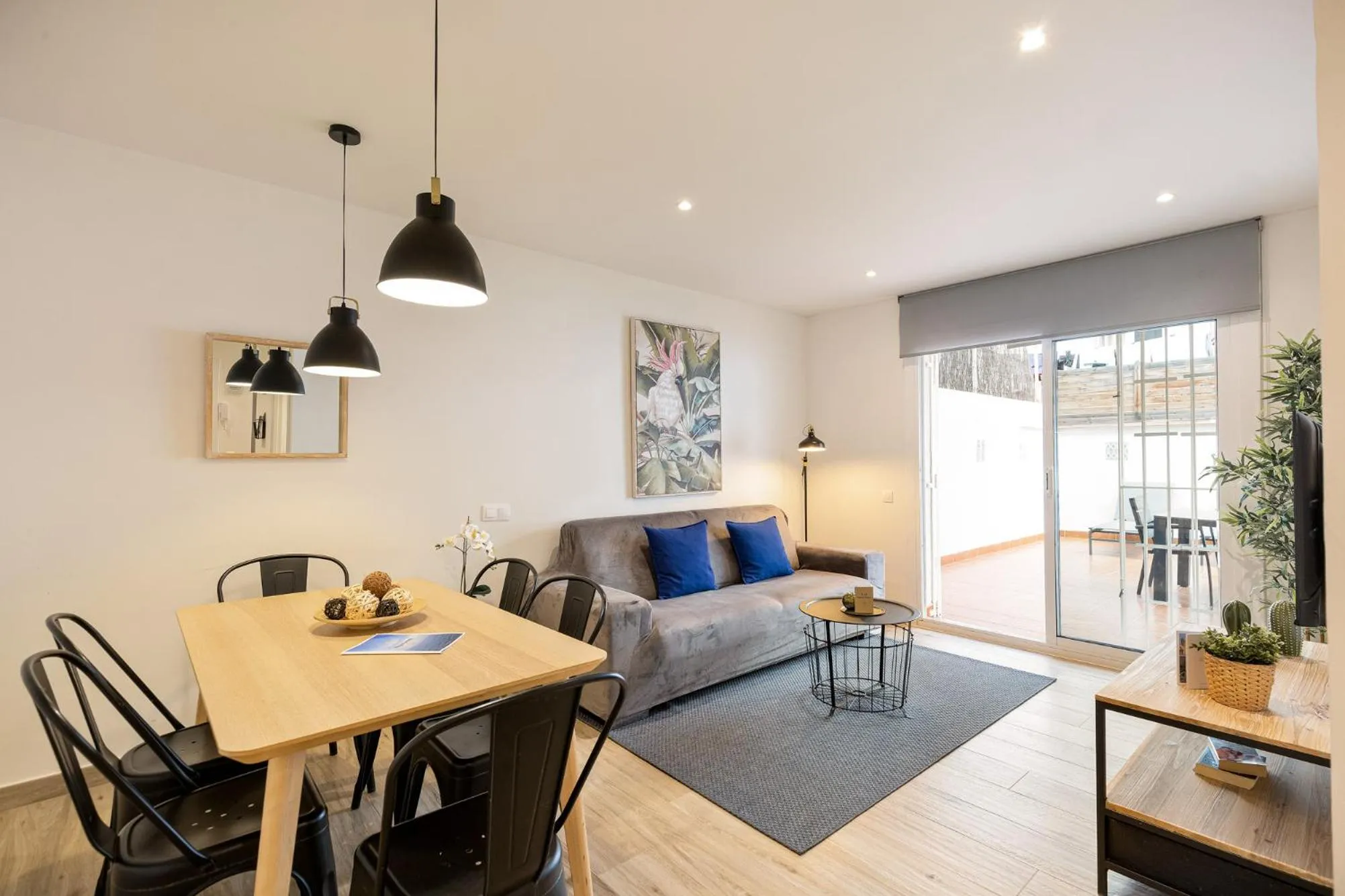 Living room in Sitges Group Calm Beach