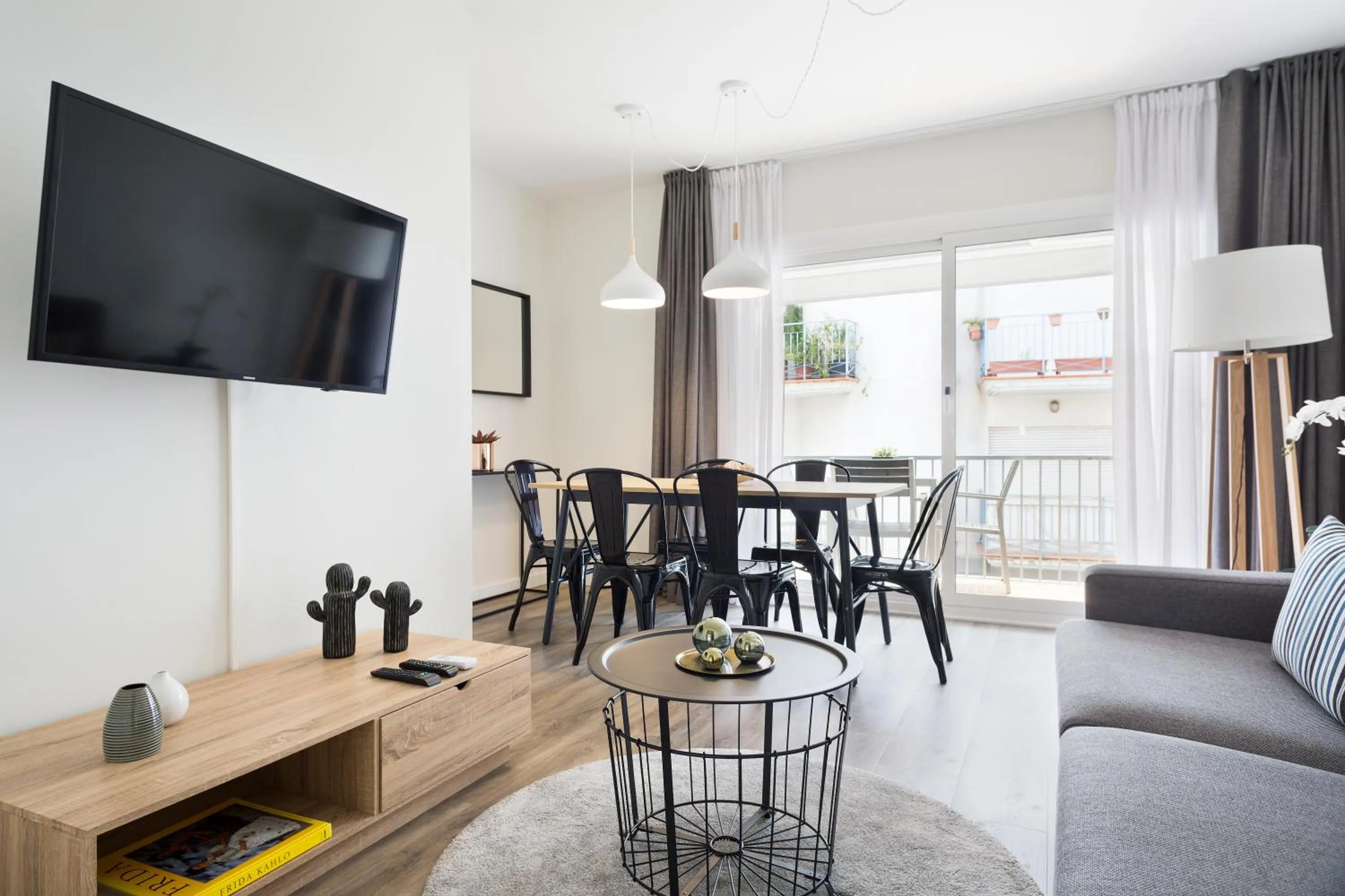 Living room in Sitges Group Calm Beach