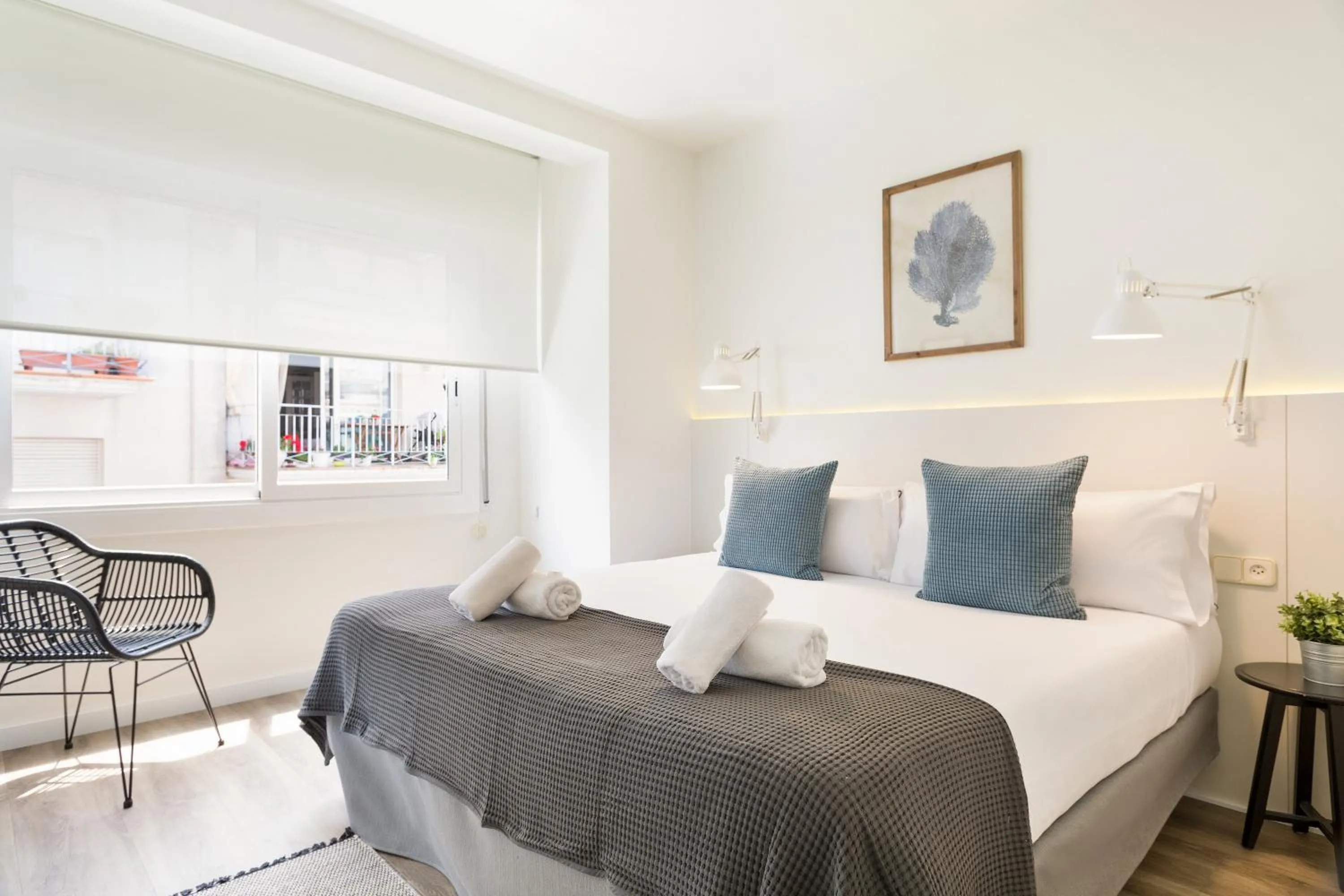 Bedroom, Bed in Sitges Group Calm Beach