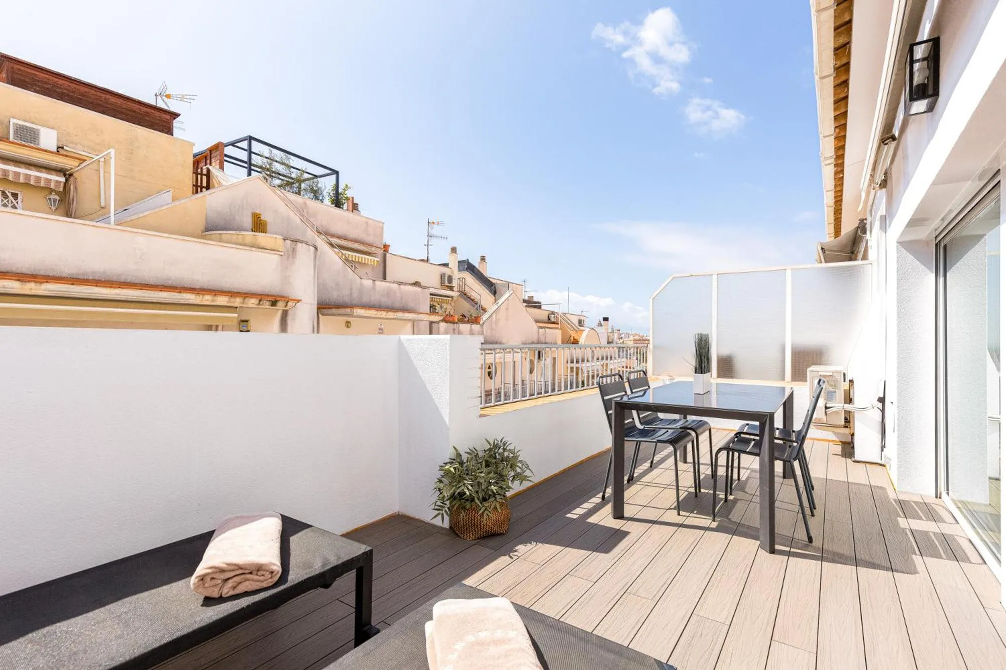 Balcony/Terrace in Sitges Group Calm Beach