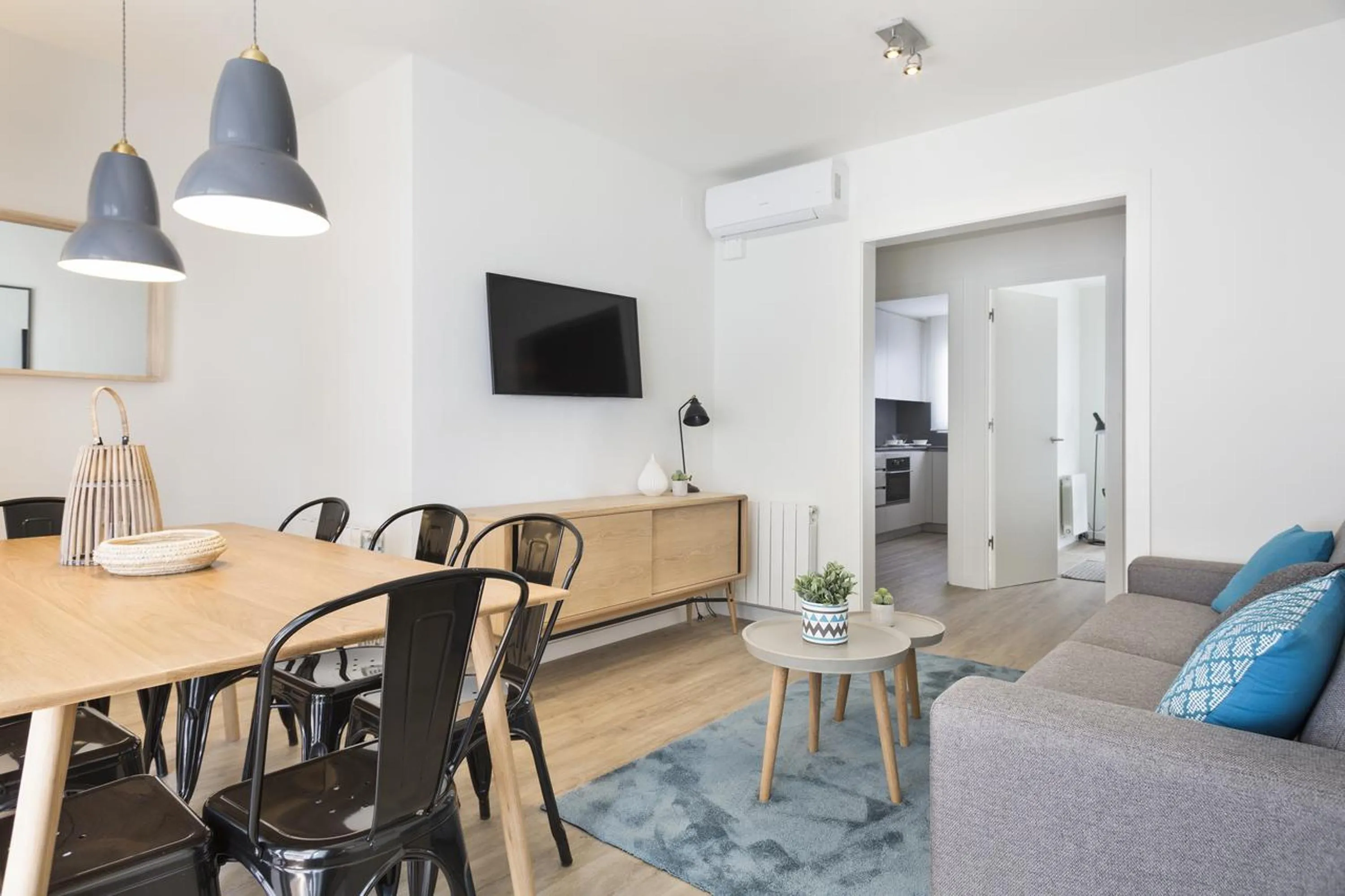 Living room in Sitges Group Calm Beach