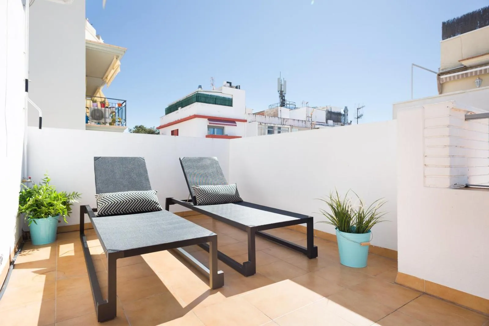 Balcony/Terrace in Sitges Group Calm Beach
