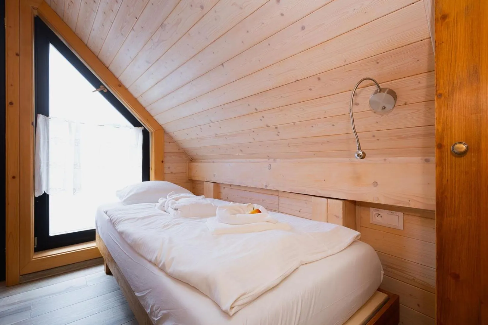 View (from property/room), Bed in Wellness rezort Jánošíkov dvor