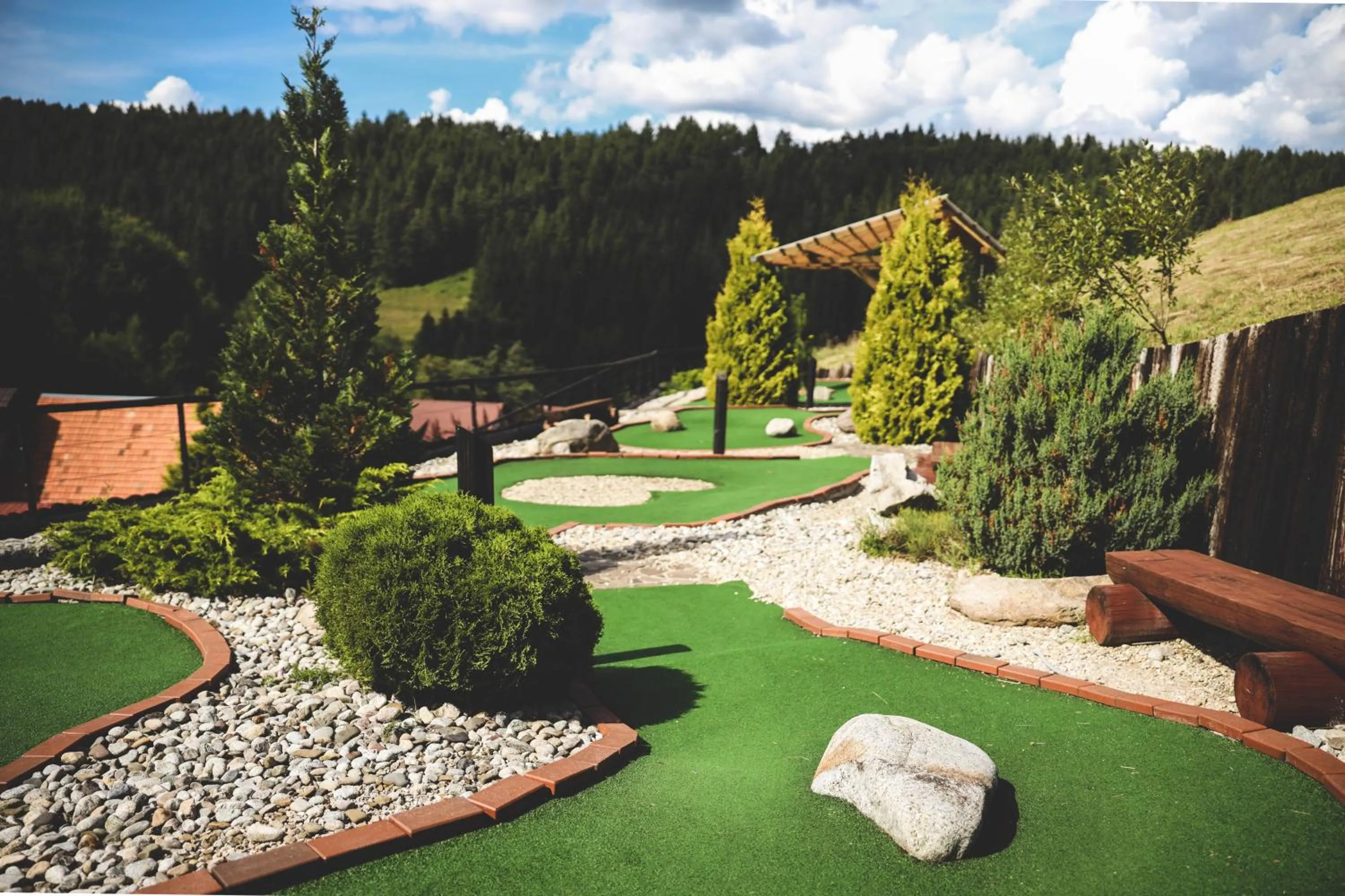 Minigolf in Wellness rezort Jánošíkov dvor