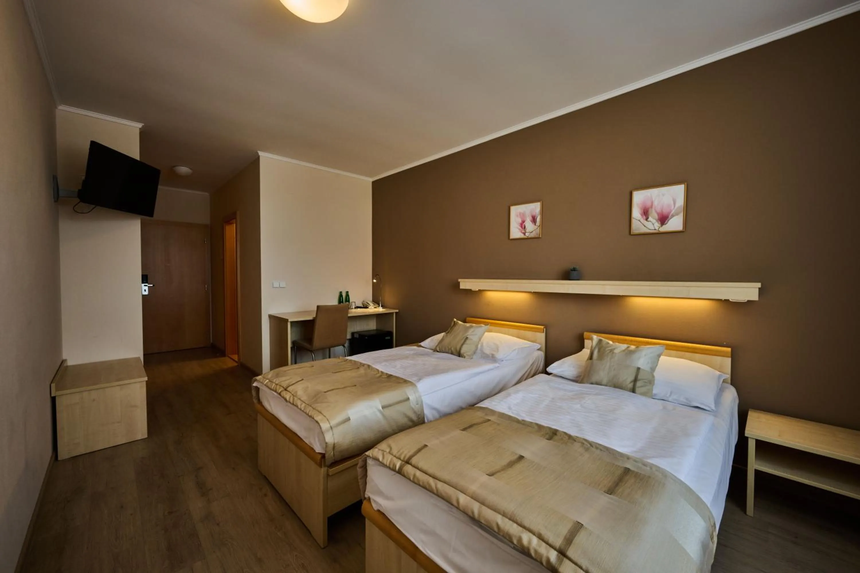 Bed in Hotel Akademie