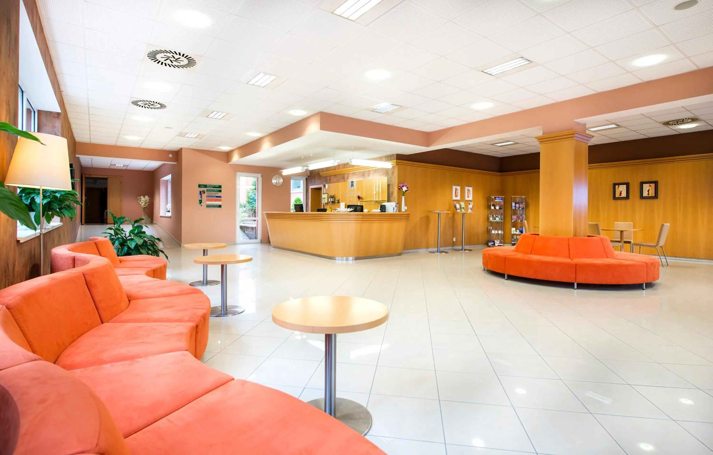 Lobby or reception in Hotel Akademie