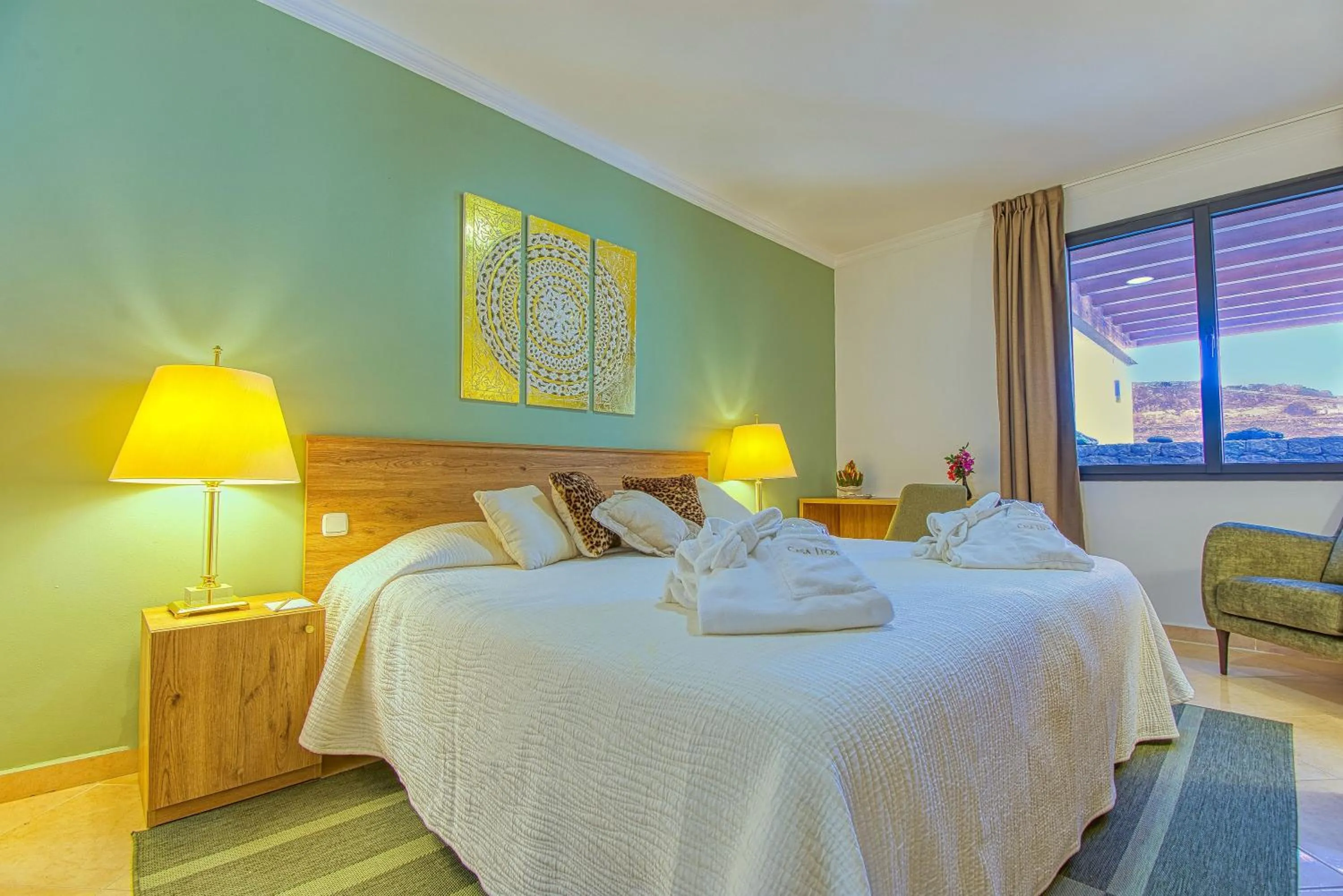 Bed in Casa León Royal Retreat