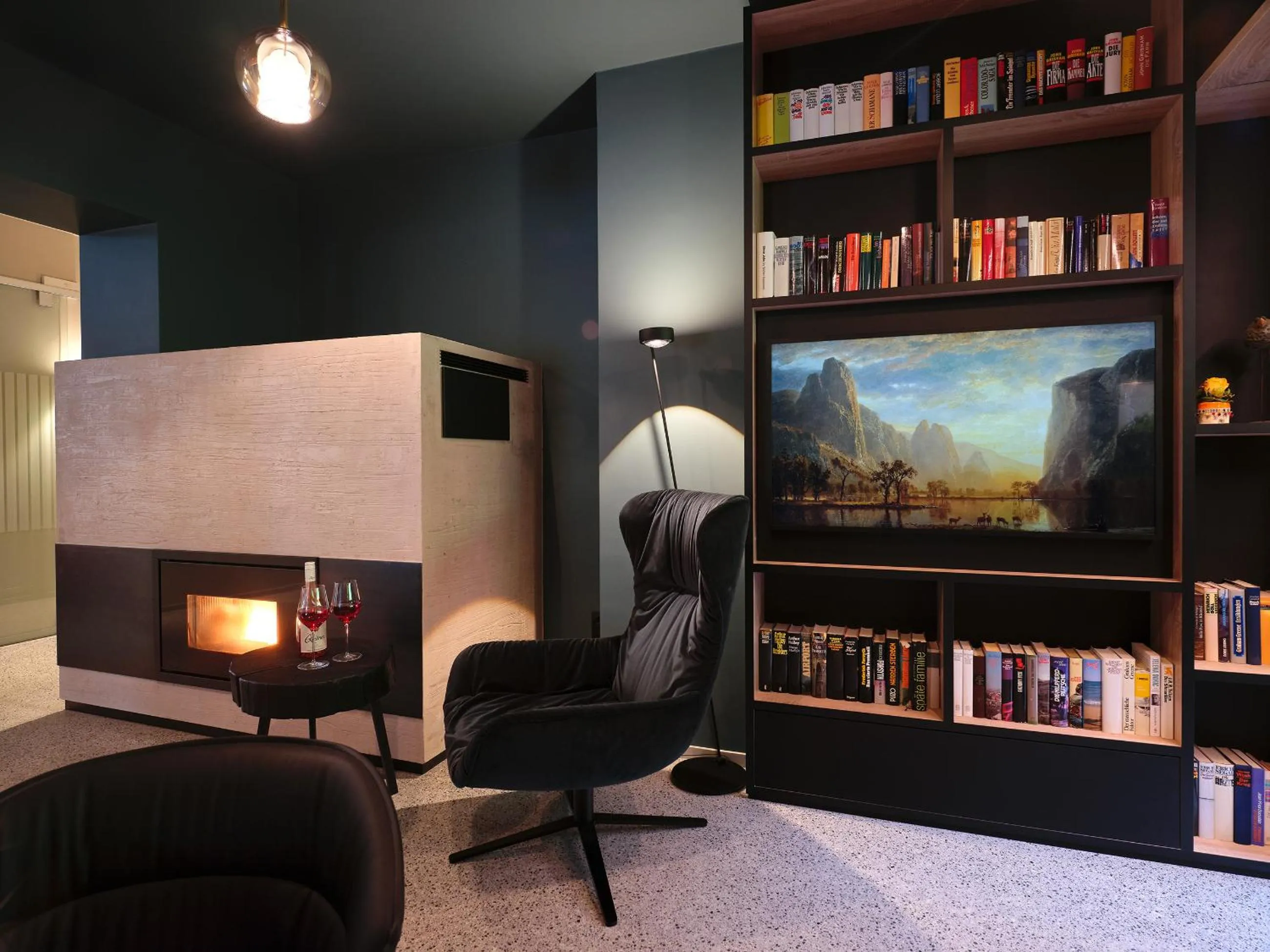 Seating area in Quality Hosts Arlberg - Hotel Goldenes Kreuz B&B