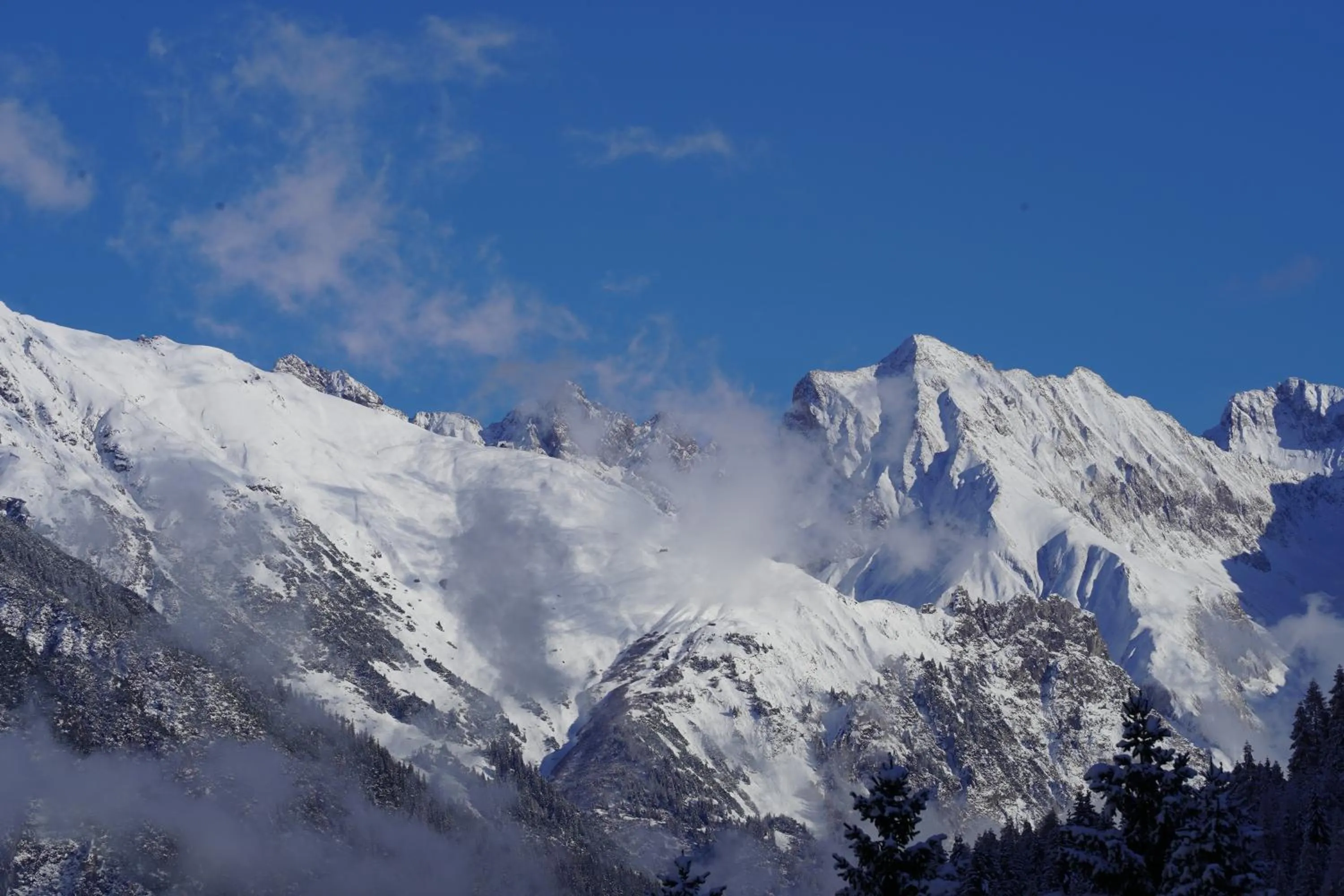Mountain view in Quality Hosts Arlberg - Hotel Goldenes Kreuz B&B