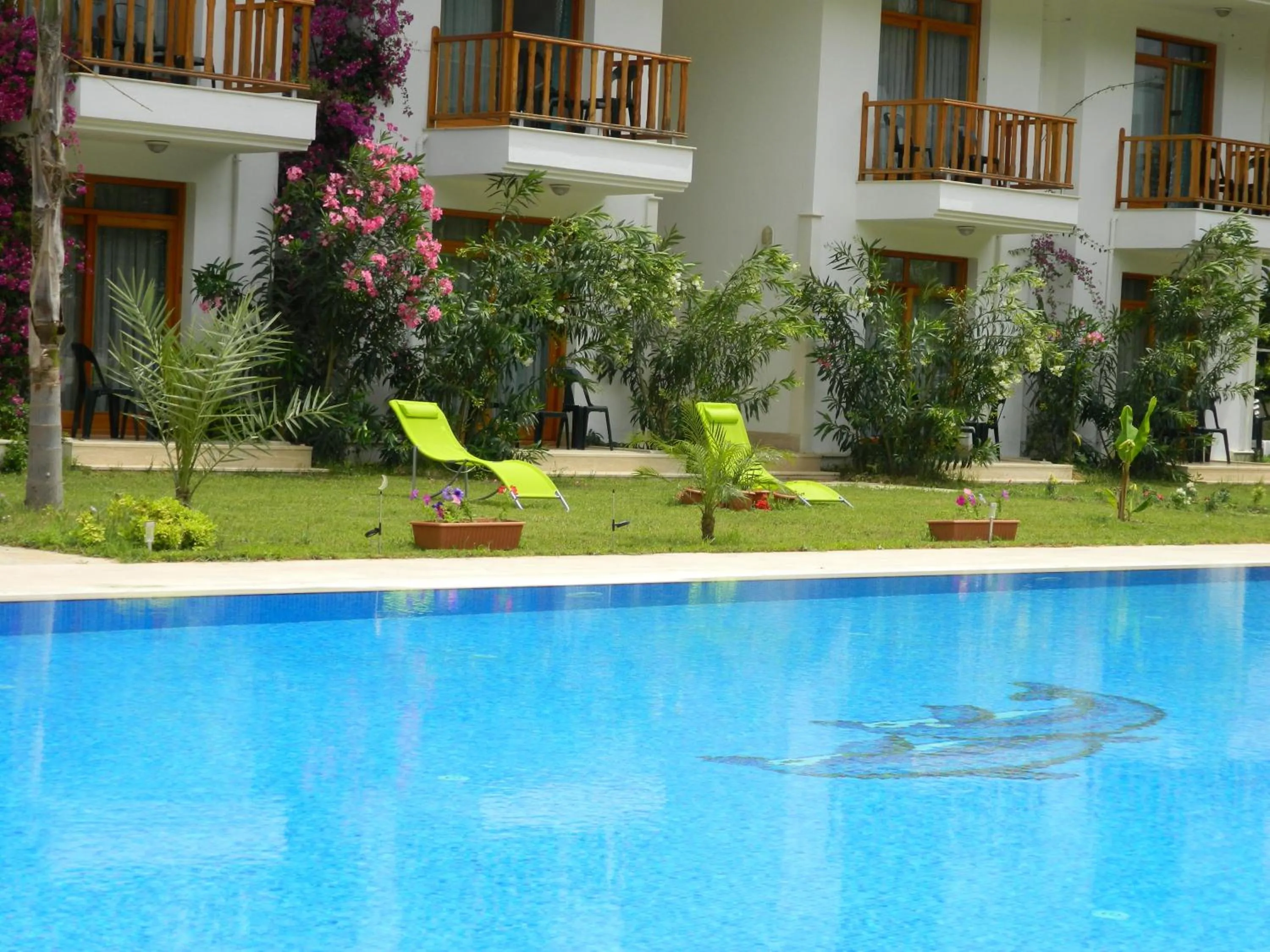 Decorative detail in Yonca Hotel