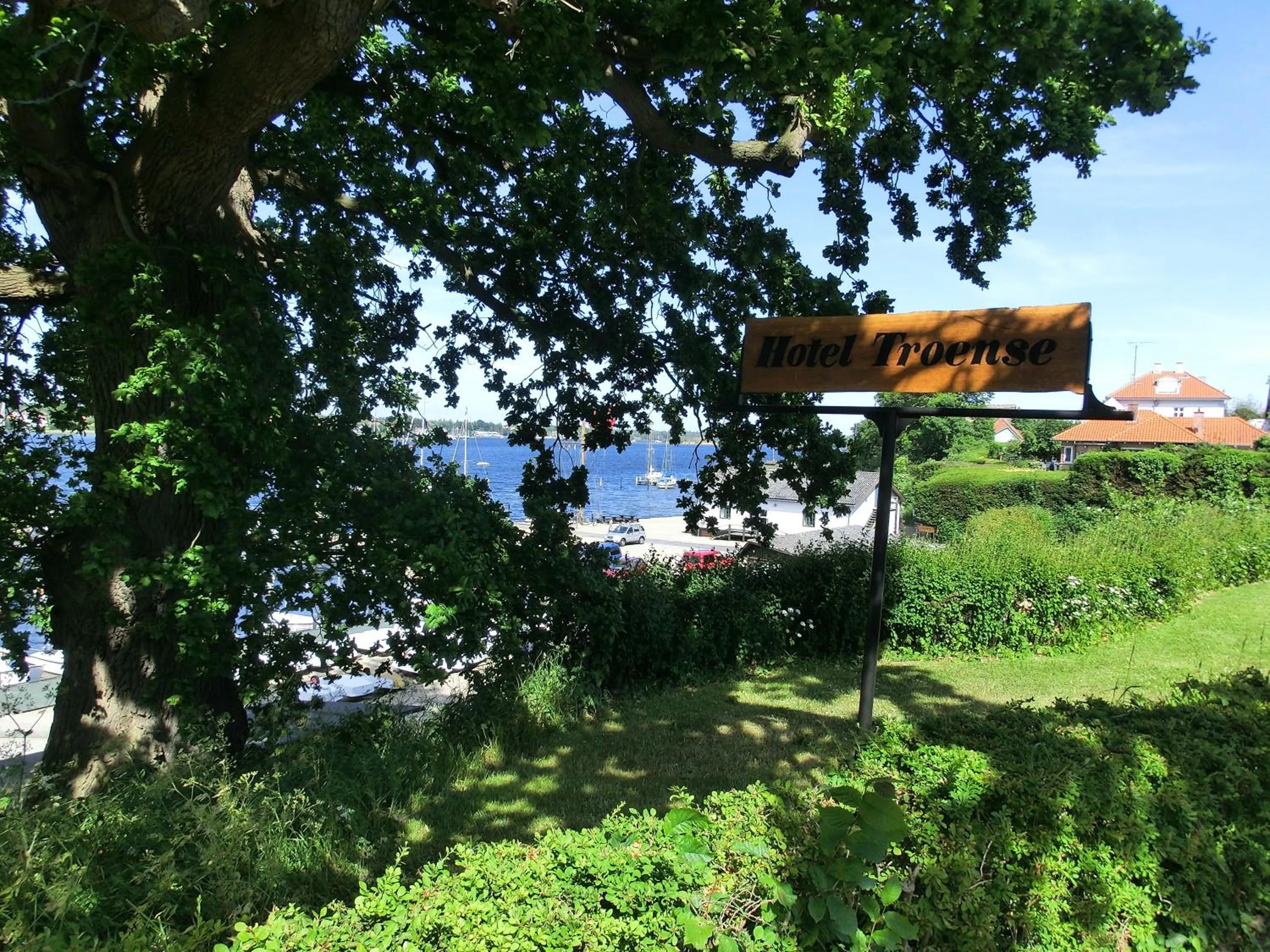 Garden in Hotel Troense