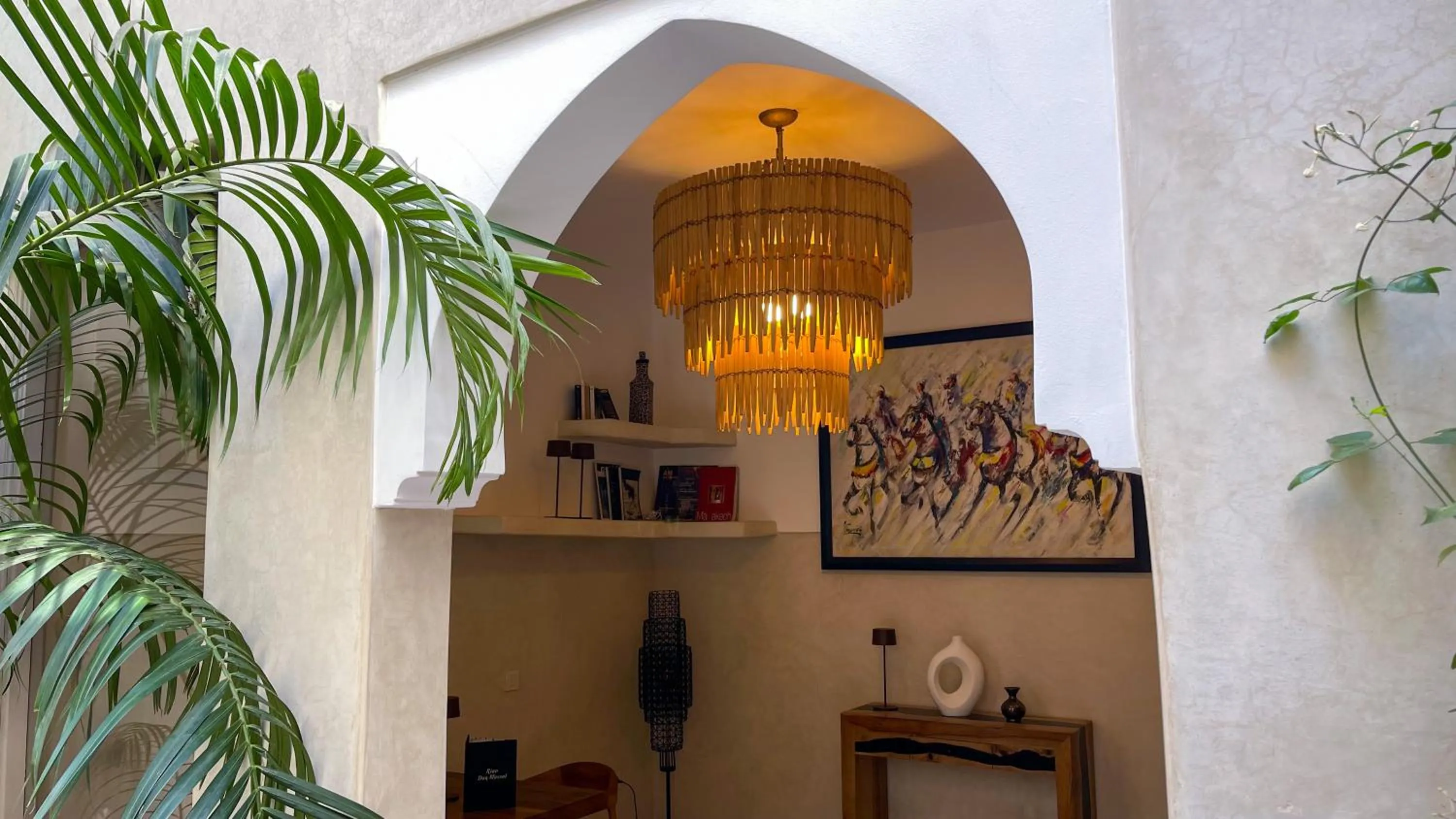 Patio in Riad Dar Massai