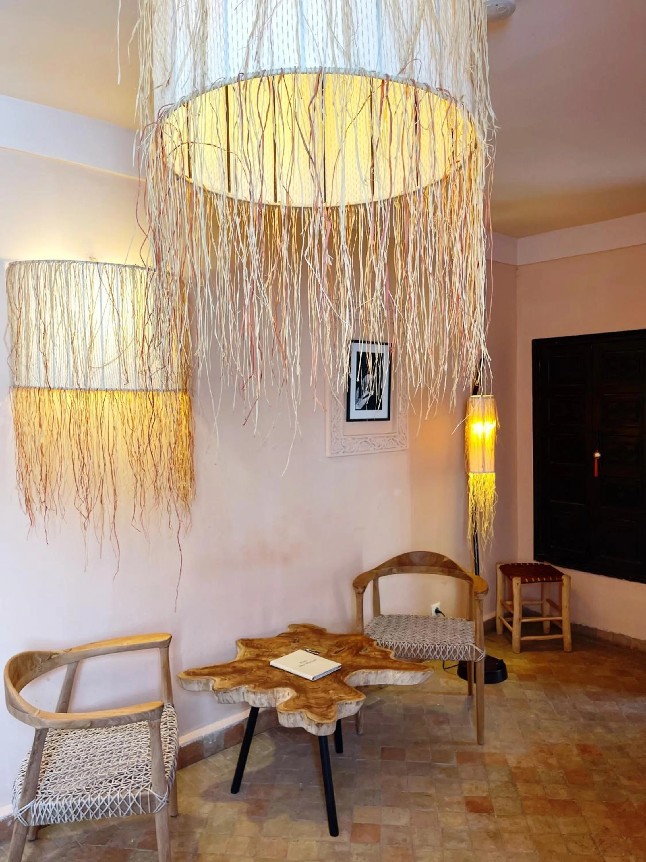 Decorative detail in Riad Dar Massai