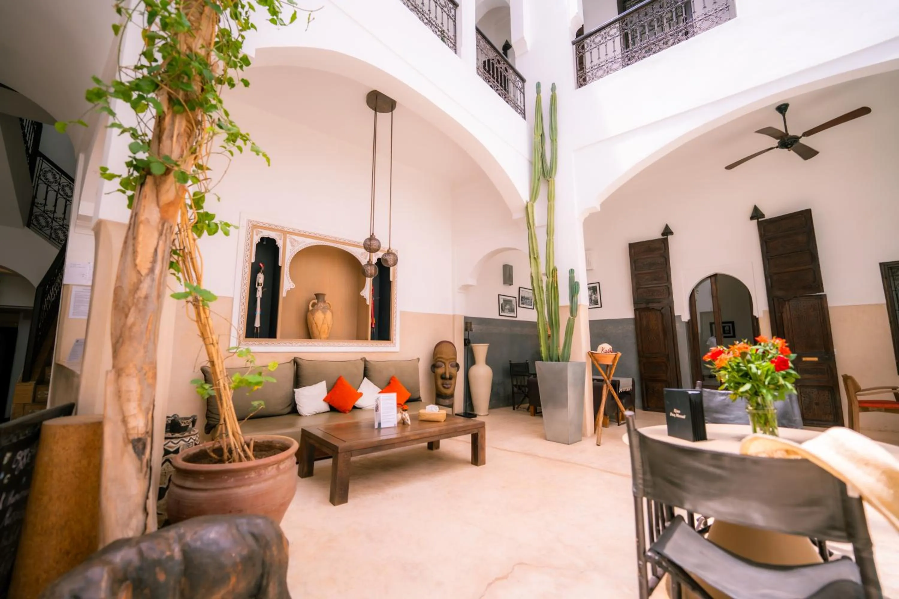 Patio in Riad Dar Massai