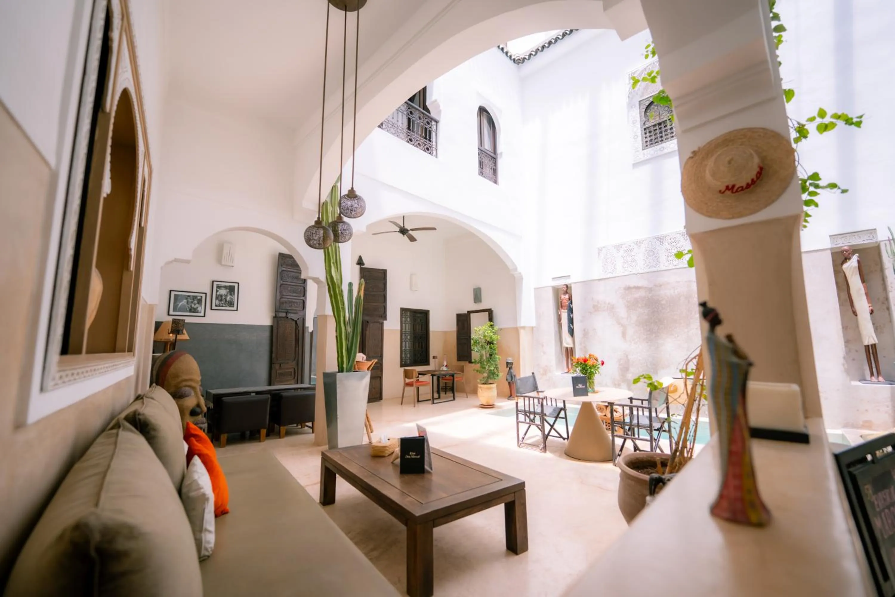 Patio in Riad Dar Massai