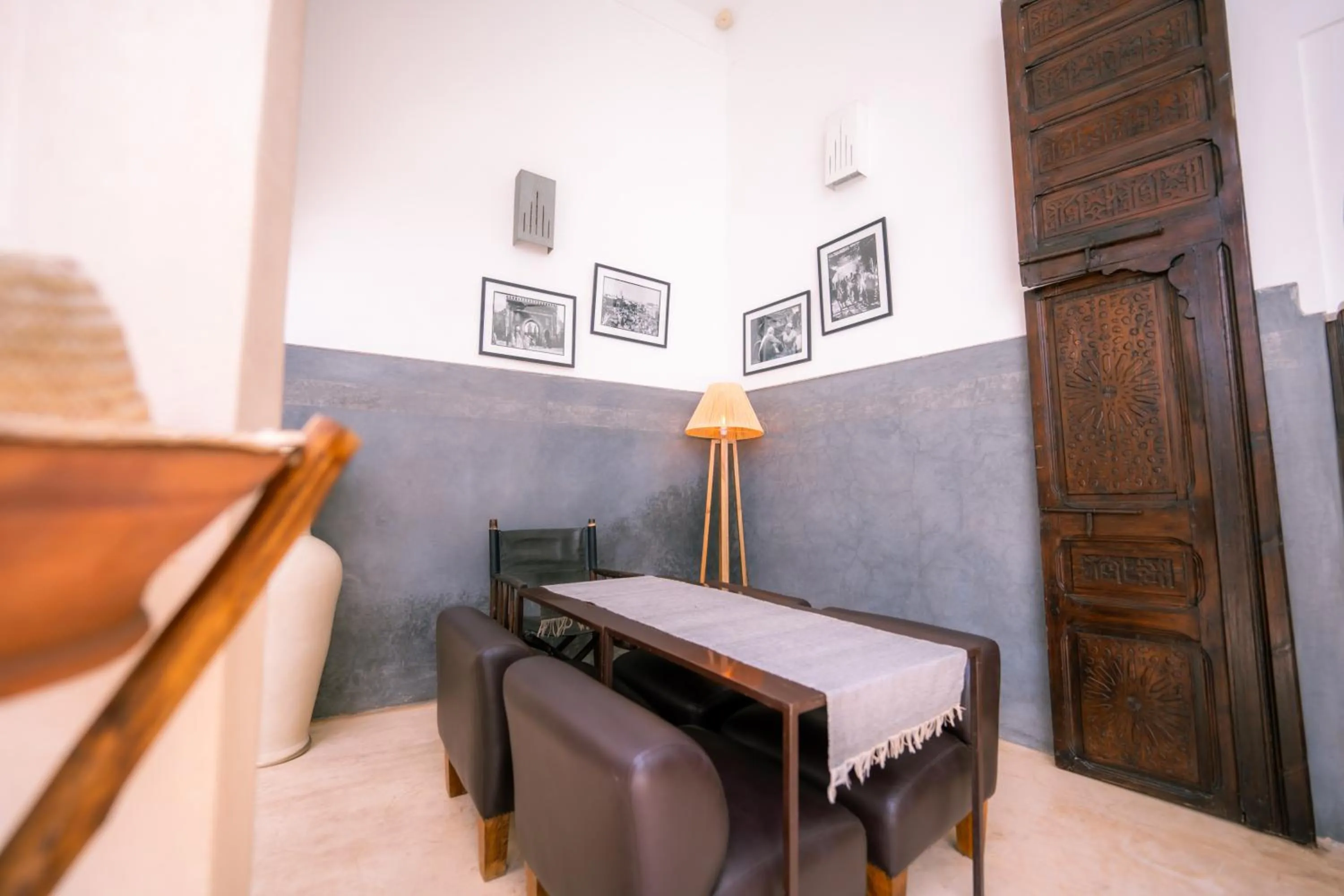 Decorative detail in Riad Dar Massai