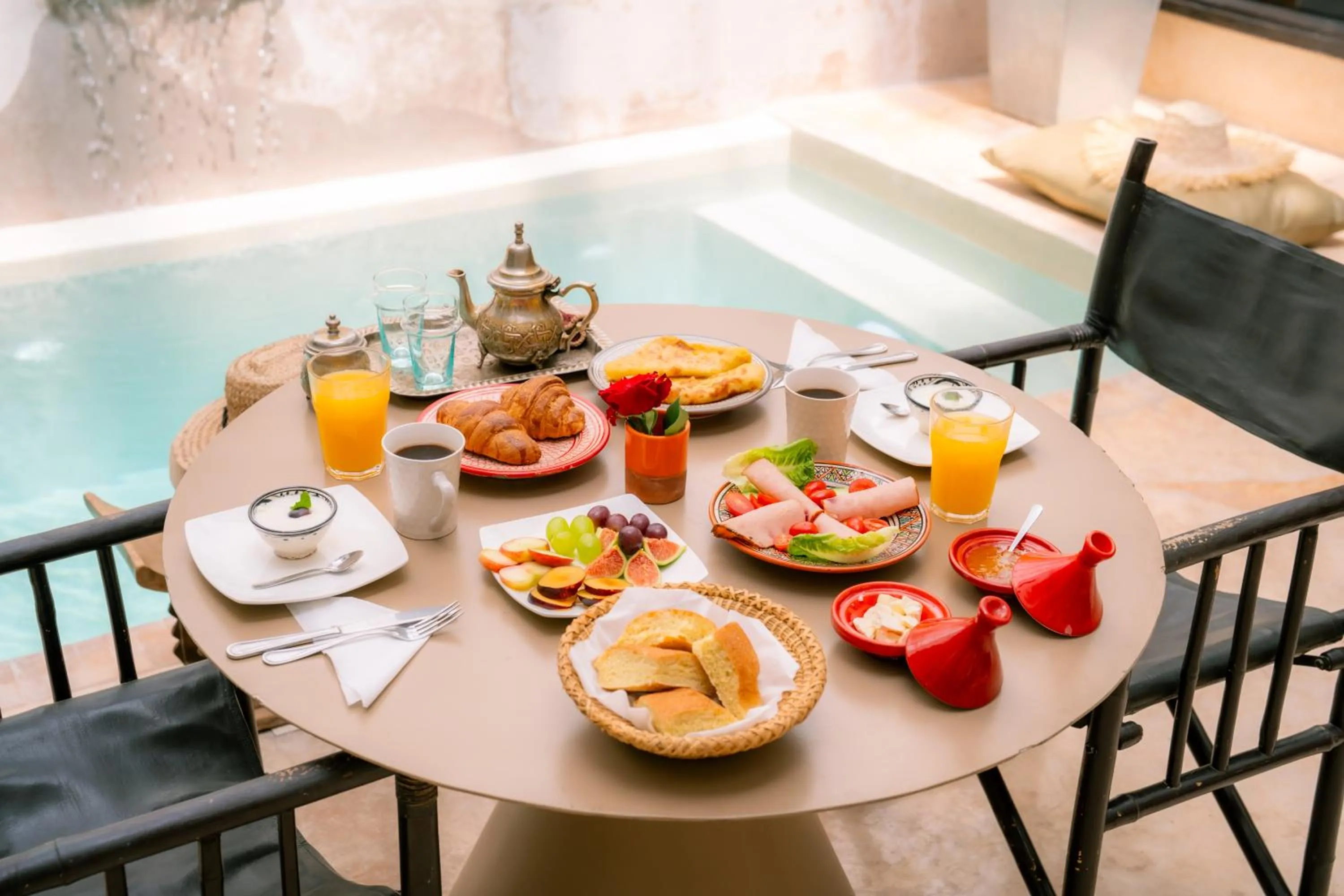 Breakfast in Riad Dar Massai