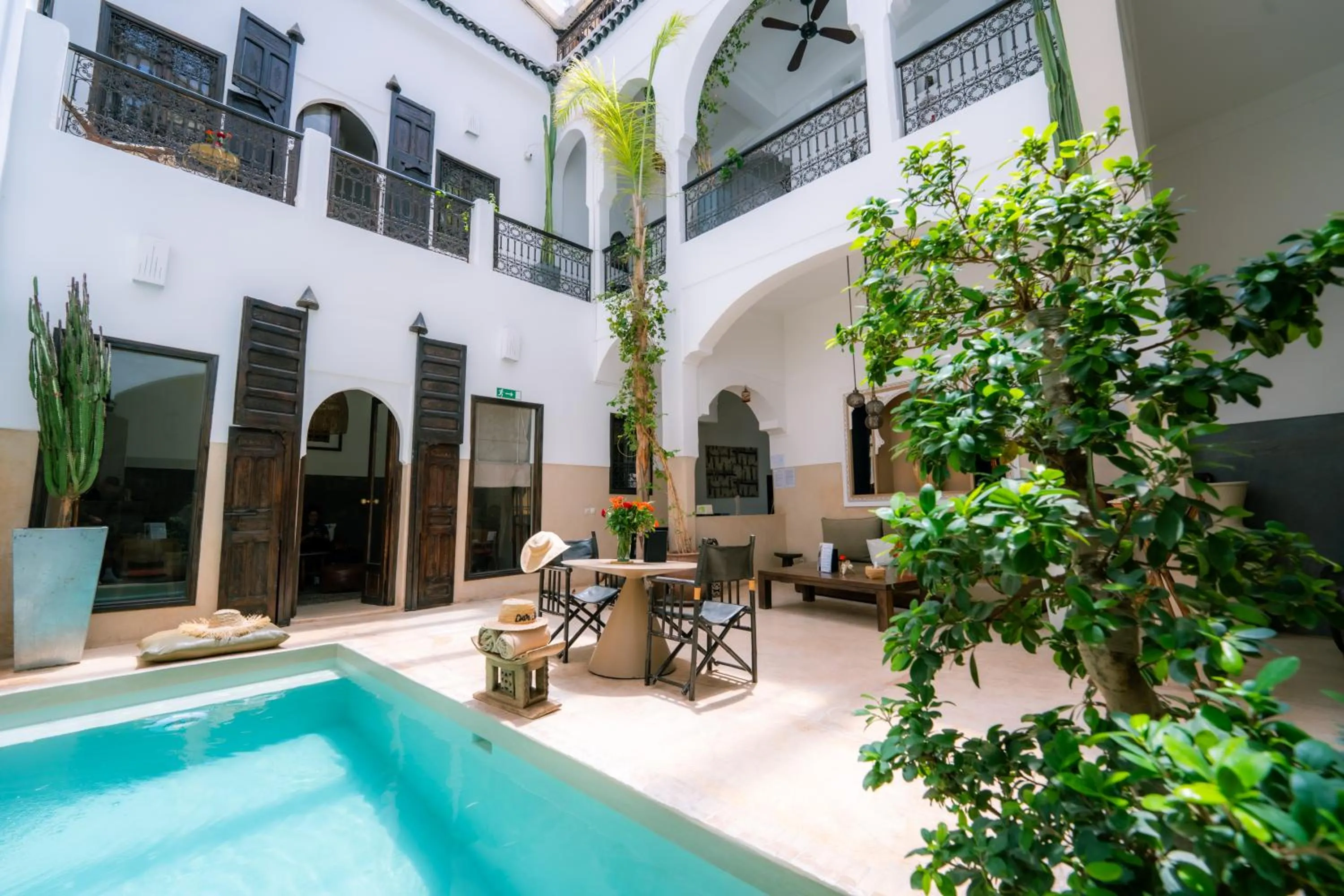 Swimming pool in Riad Dar Massai