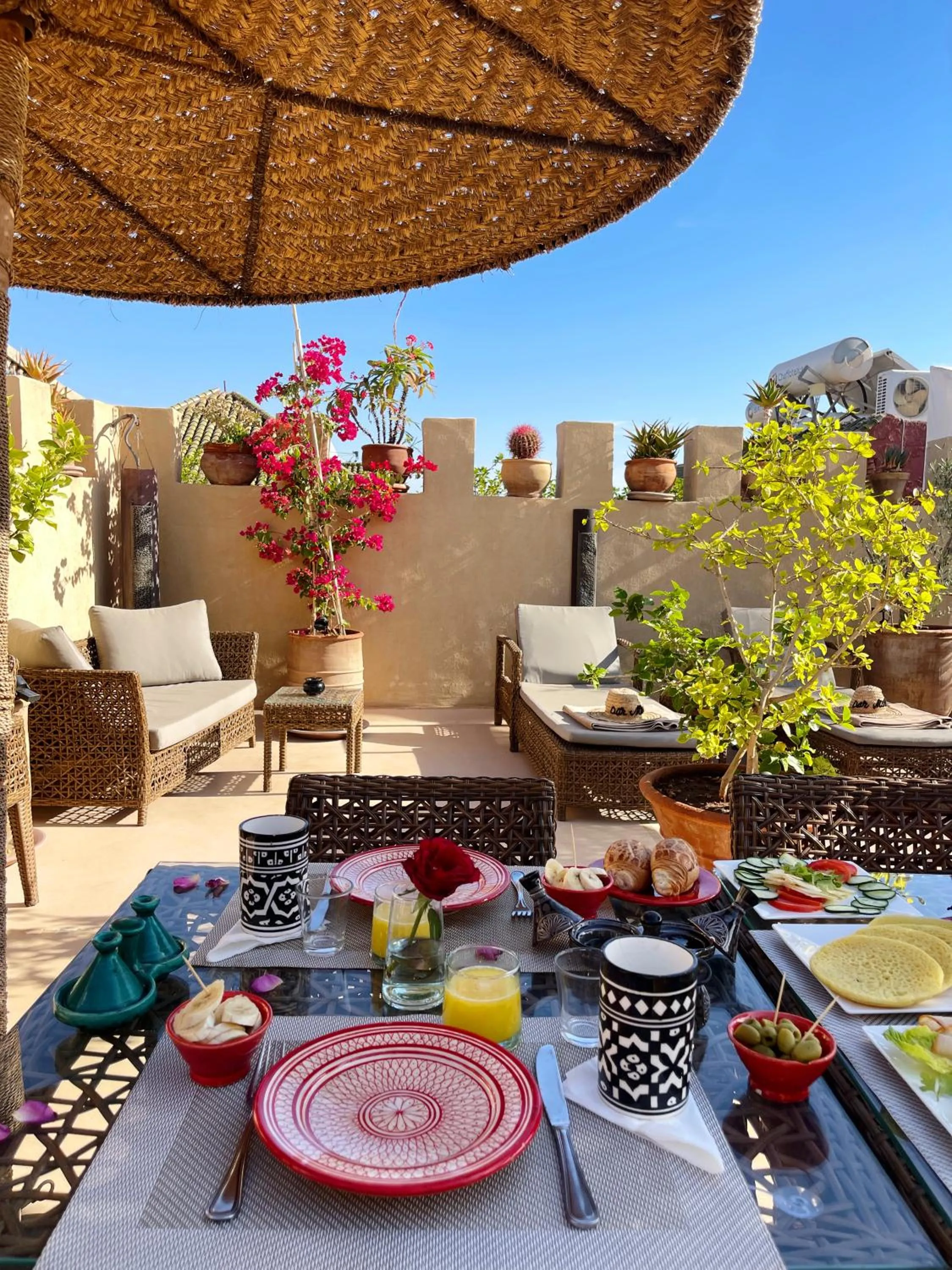 Breakfast in Riad Dar Massai