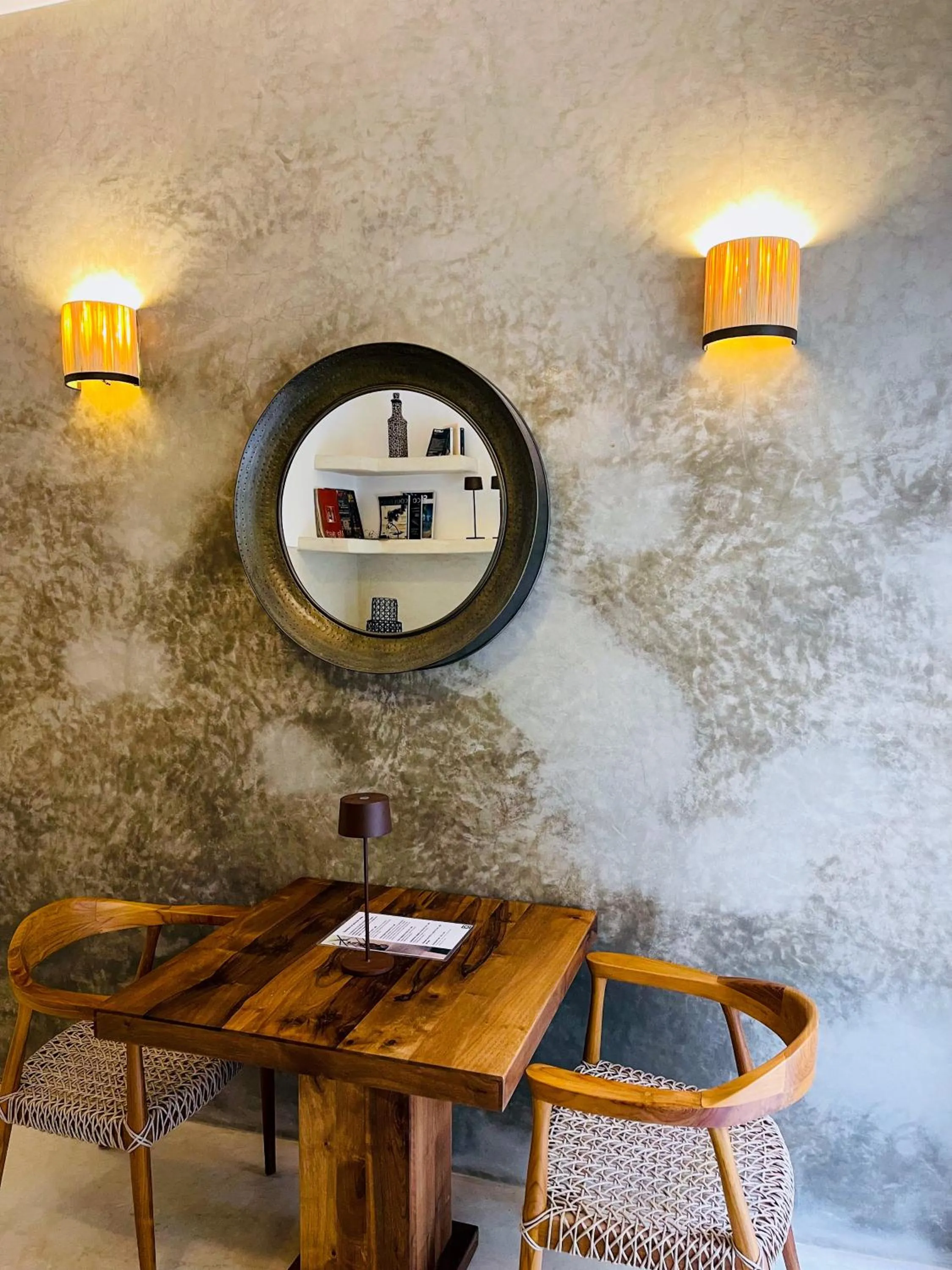 Decorative detail in Riad Dar Massai