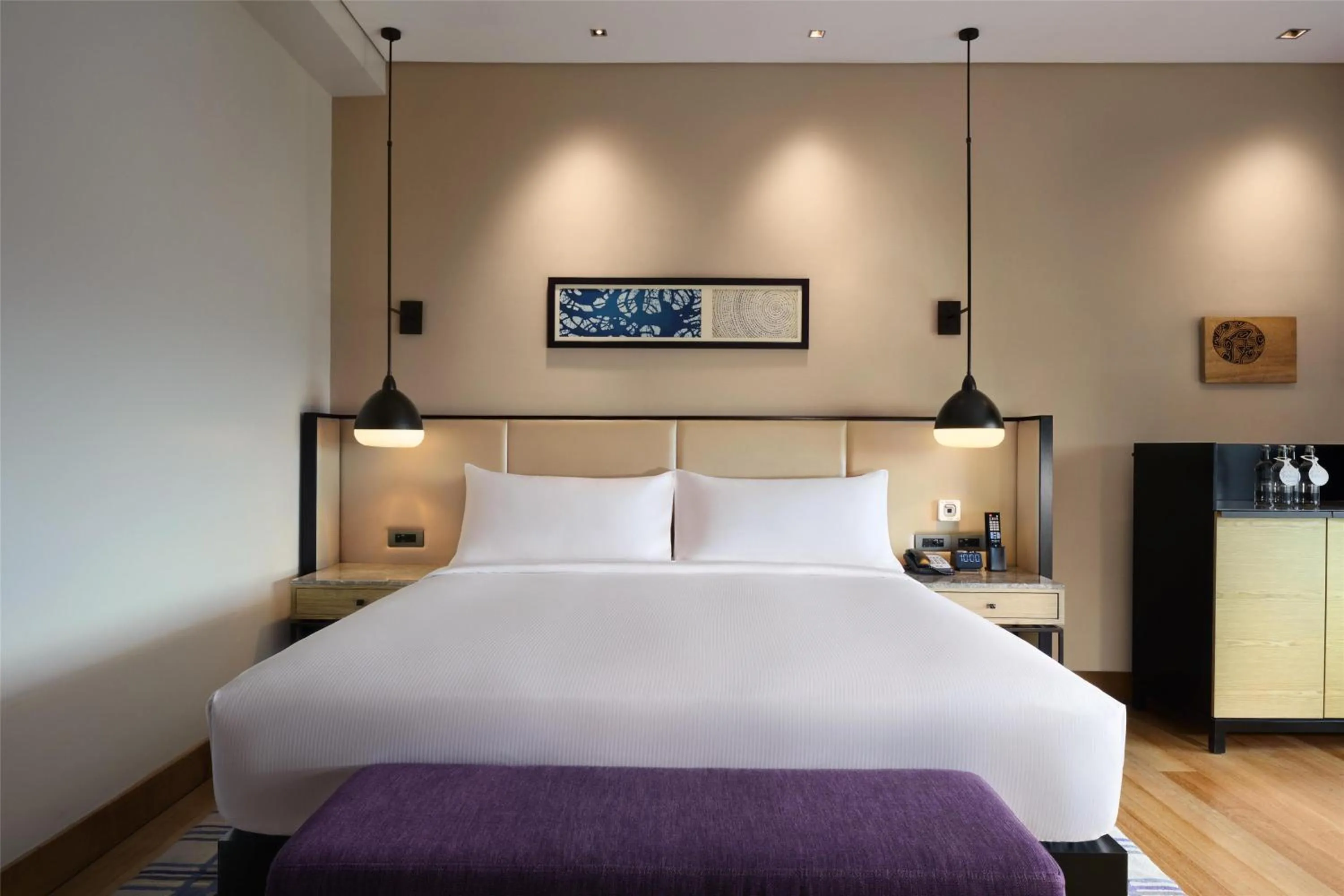 Bed in Hilton Kuala Lumpur