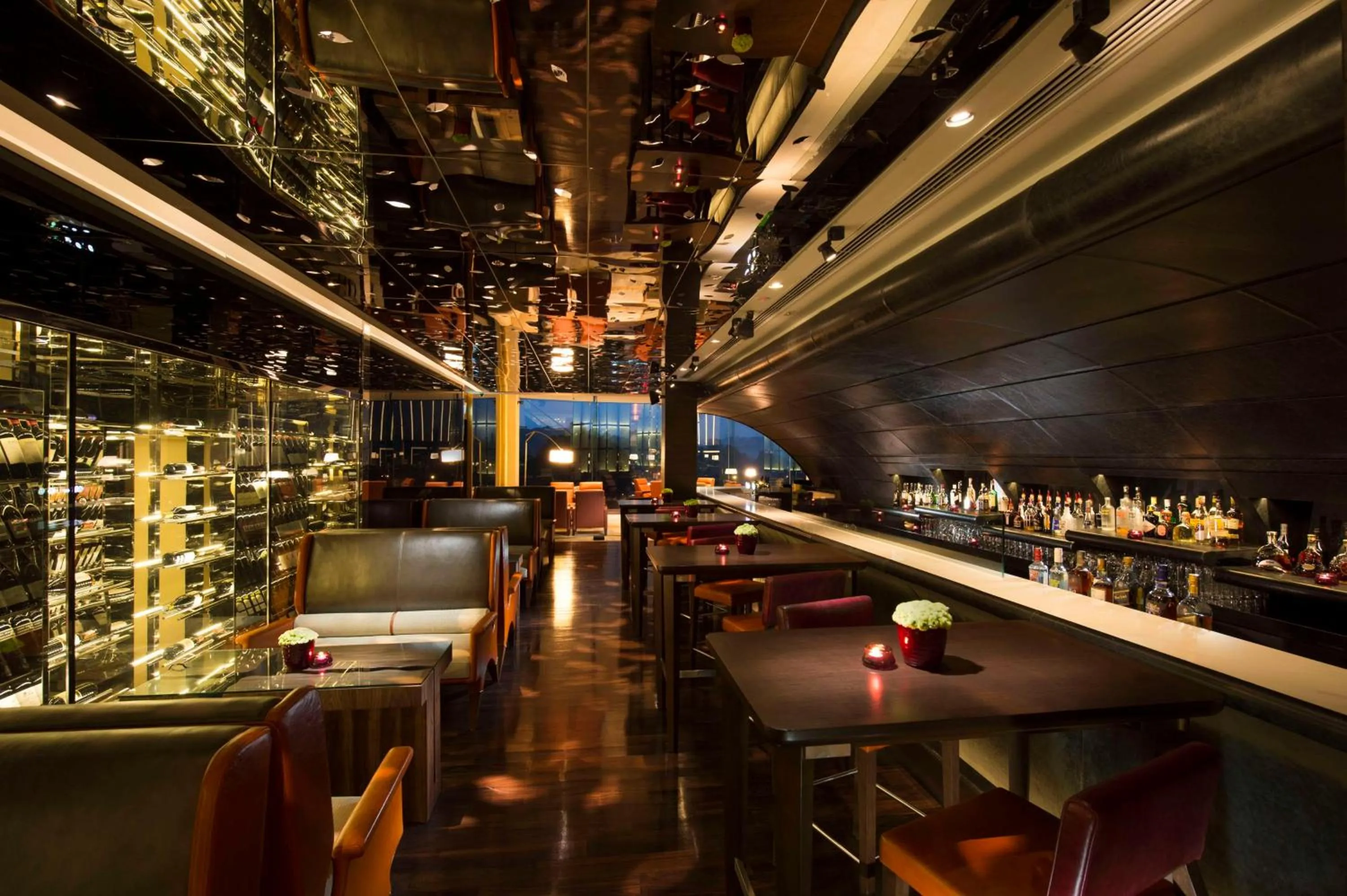 Lounge or bar in Hilton Kuala Lumpur