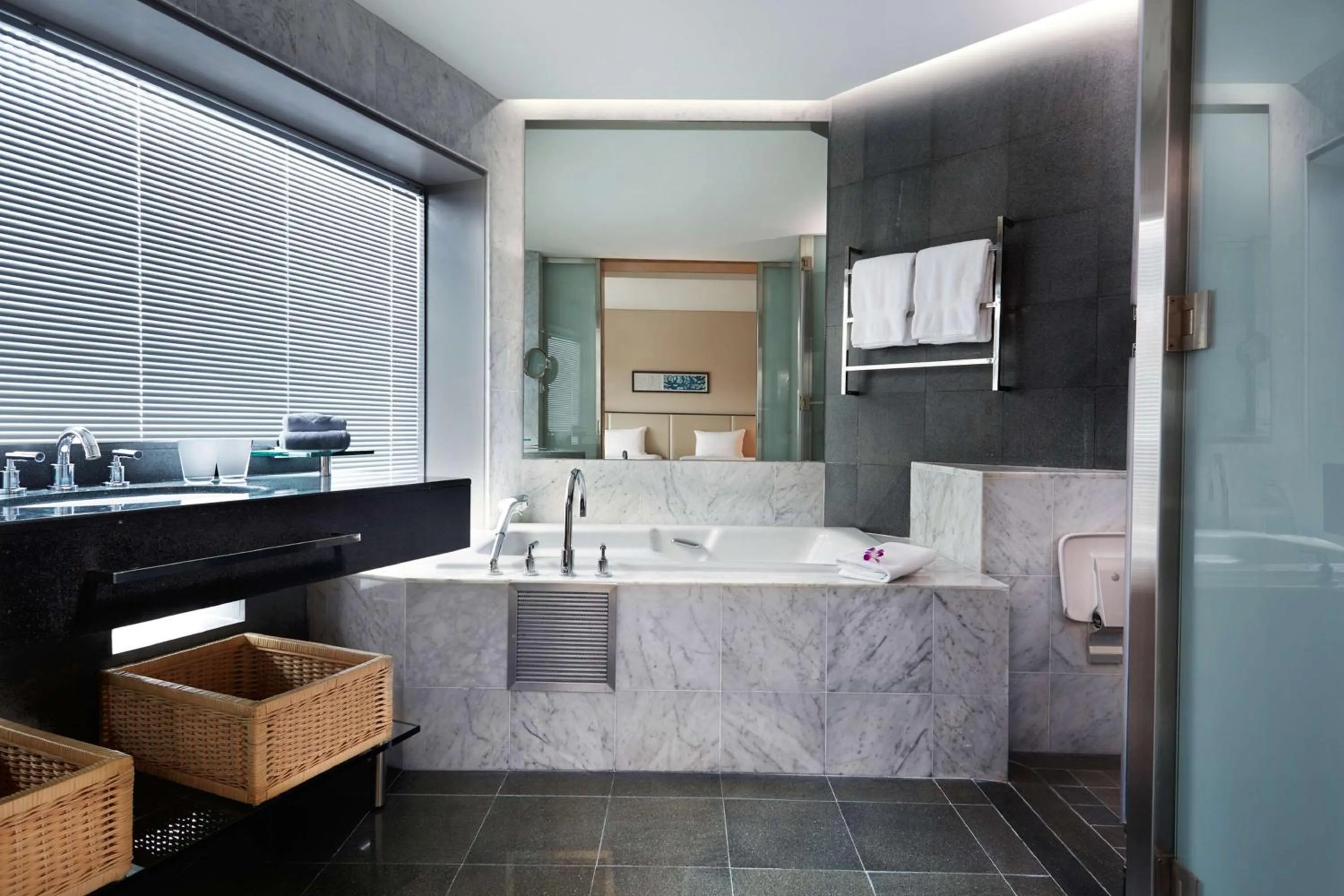 Bathroom in Hilton Kuala Lumpur