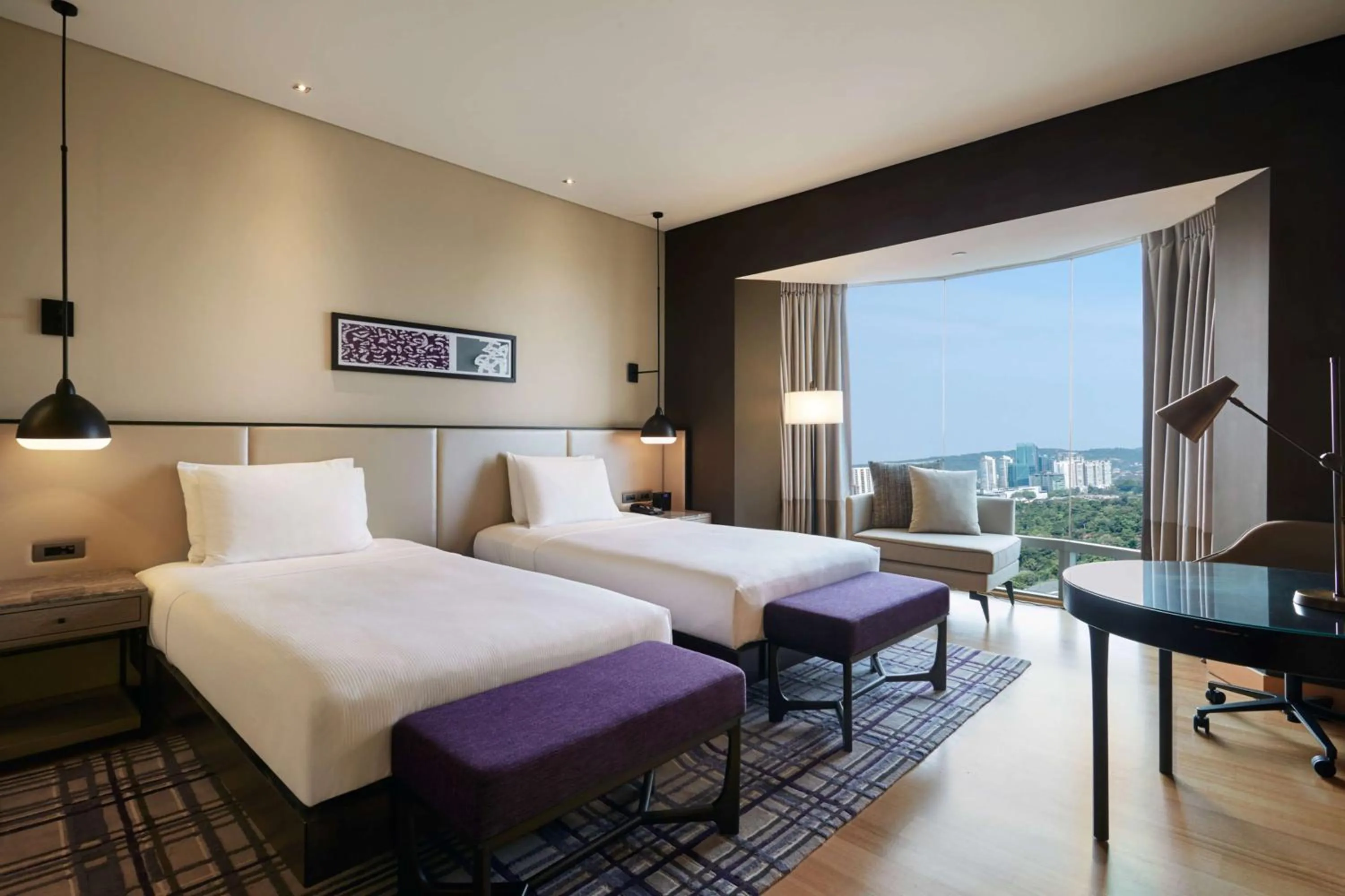 Bed in Hilton Kuala Lumpur