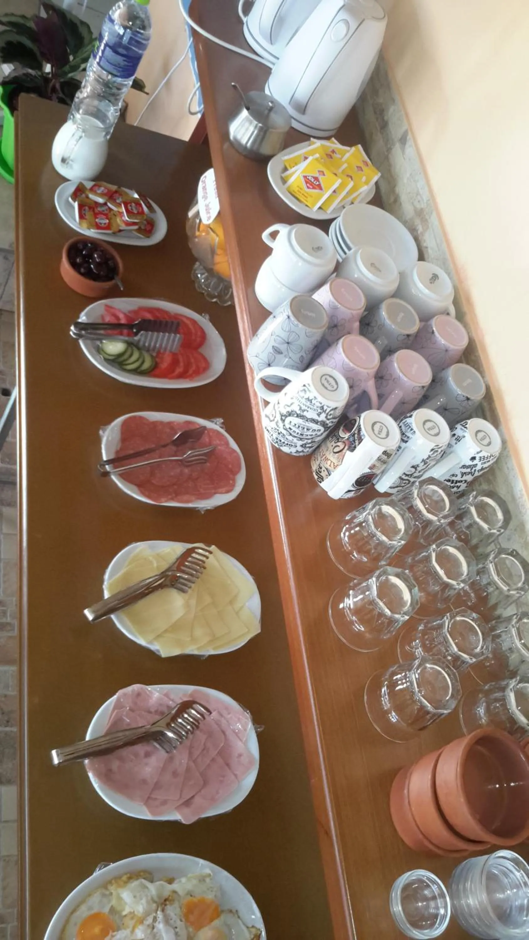 Buffet breakfast in Elefteria Hotel