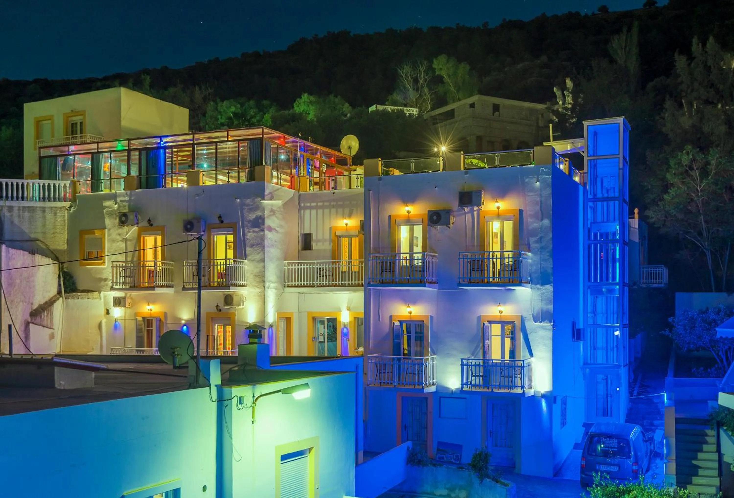 Property building in Elefteria Hotel