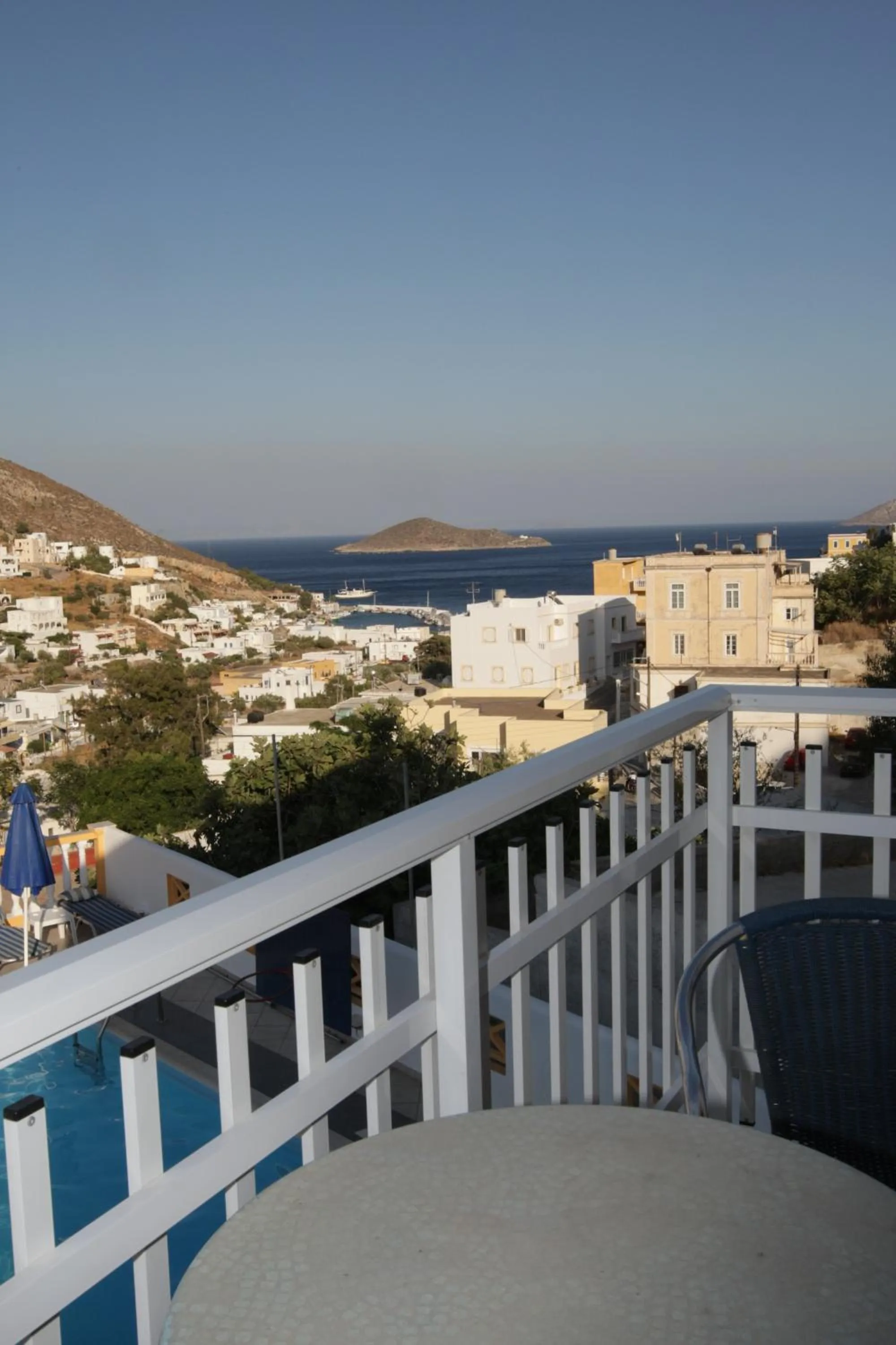 Balcony/Terrace in Elefteria Hotel