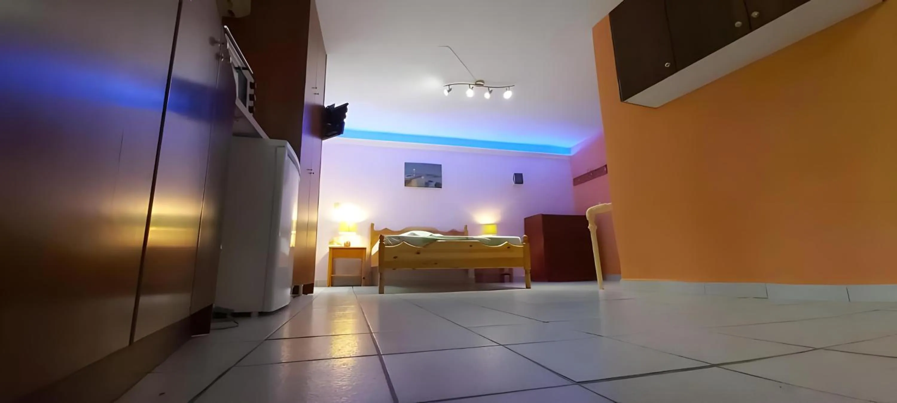 Bed in Elefteria Hotel